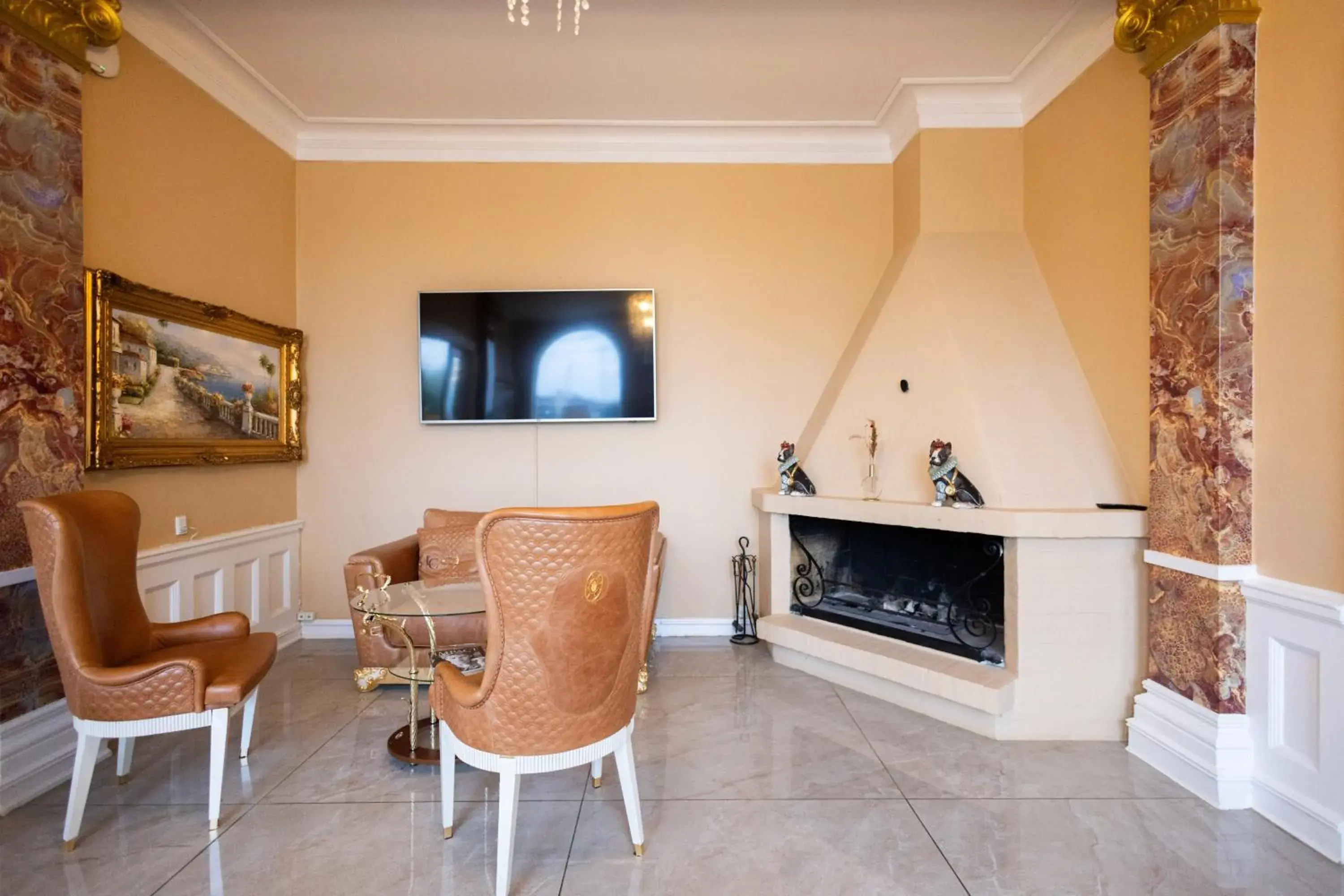 Living room in Milling Hotel Plaza Living room in Milling Hotel Plaza