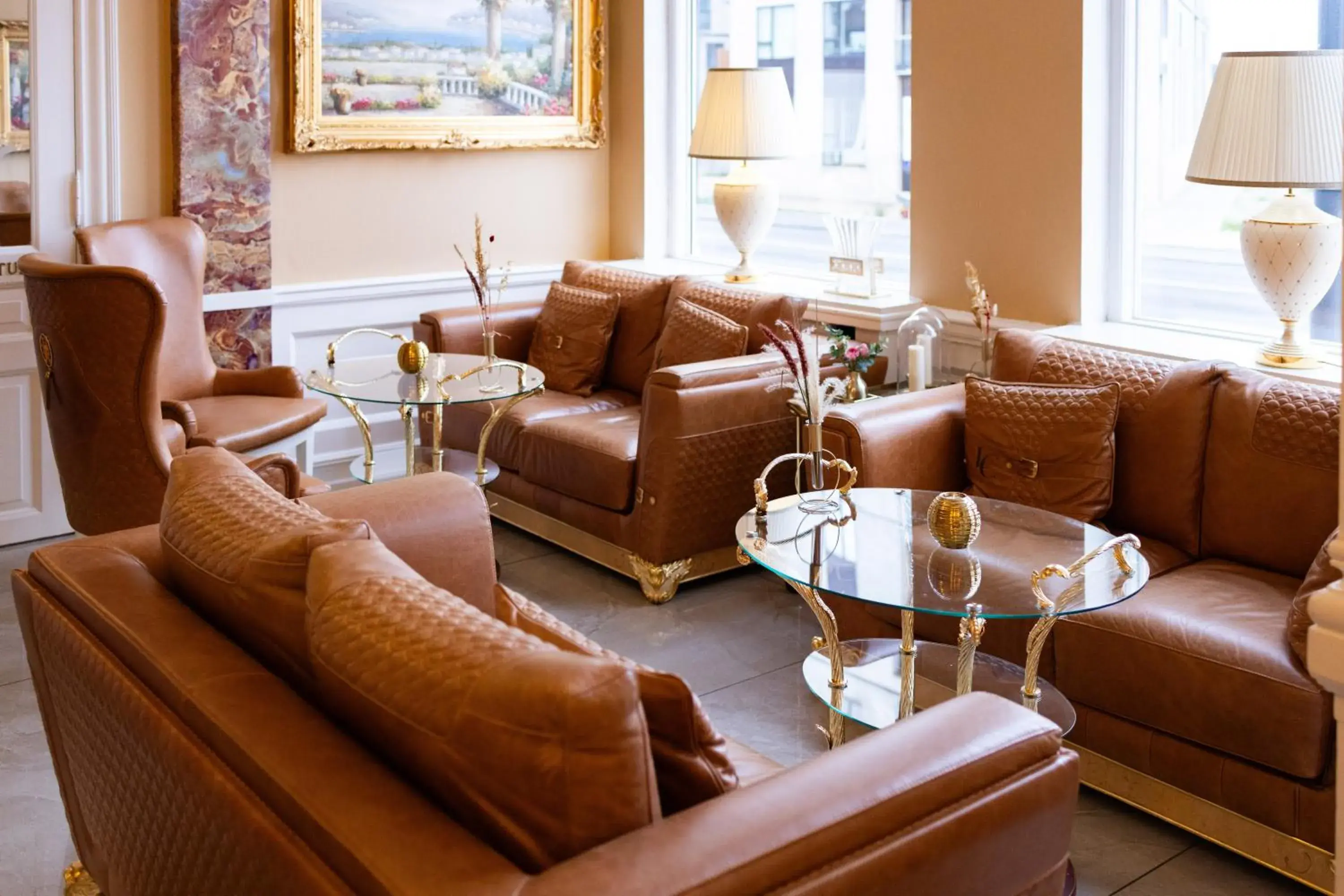 Living room in Milling Hotel Plaza Living room in Milling Hotel Plaza