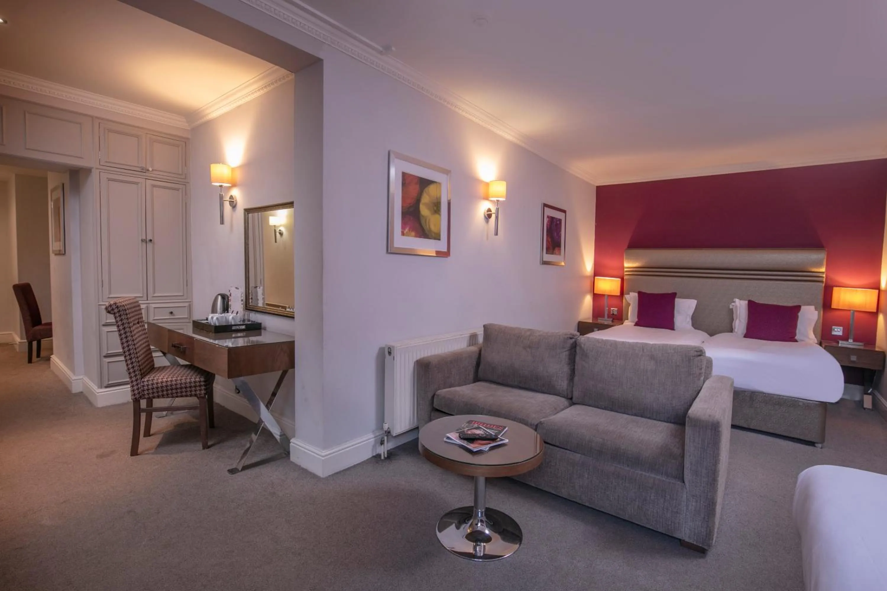 Bedroom, Bed in Crabwall Manor & Spa - BW Signature Collection