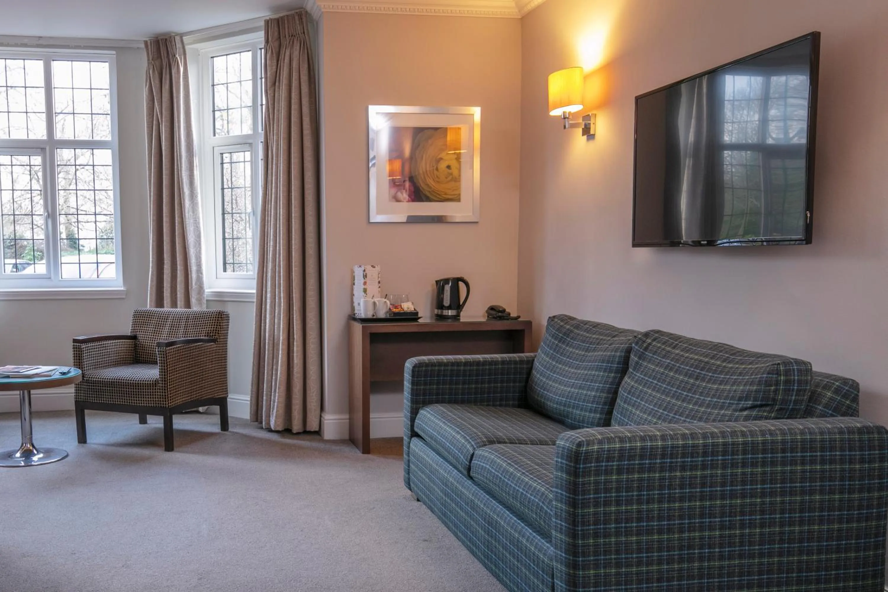 Seating area in Crabwall Manor & Spa - BW Signature Collection