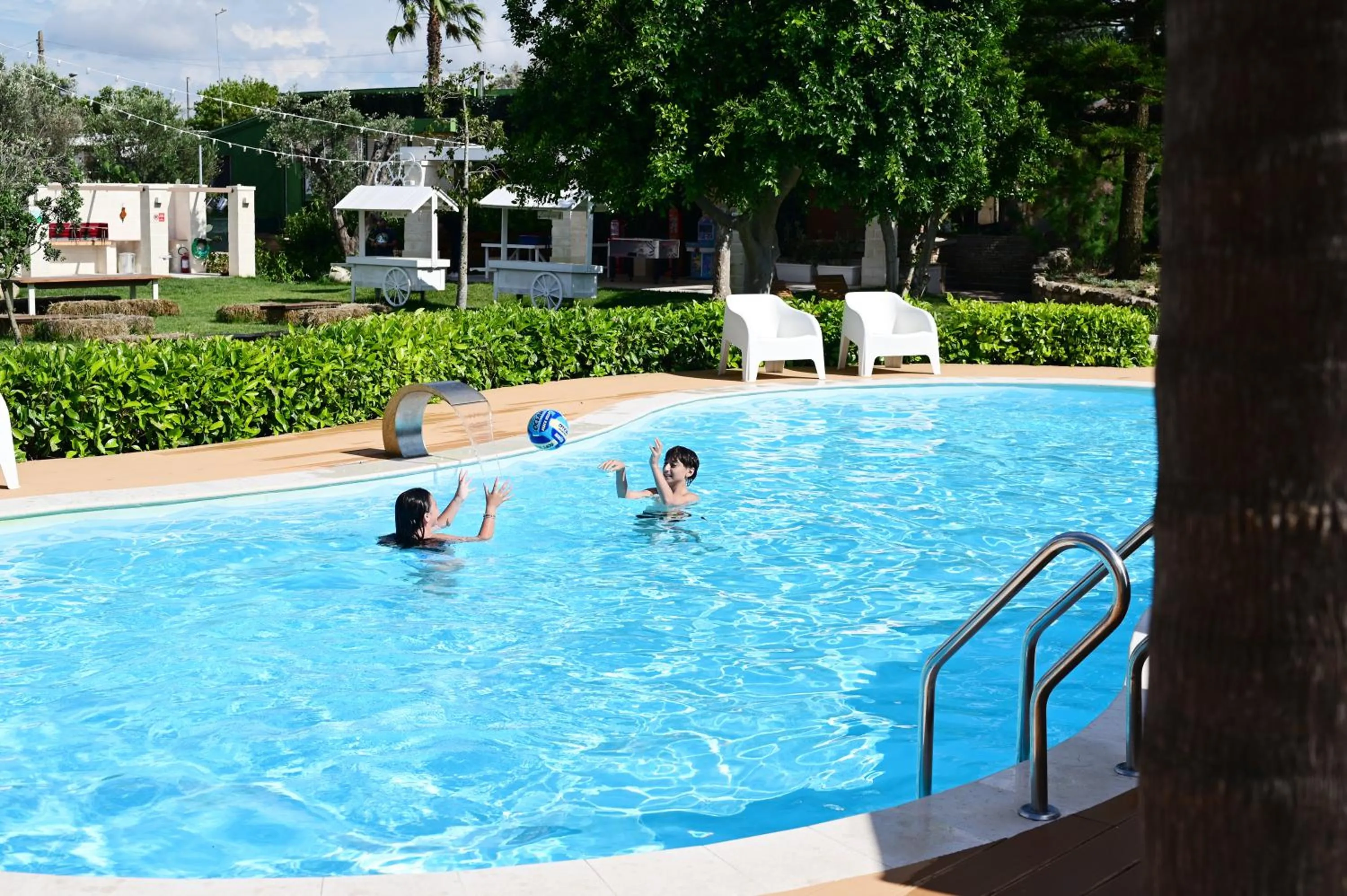 Swimming pool in AgriFamily Village