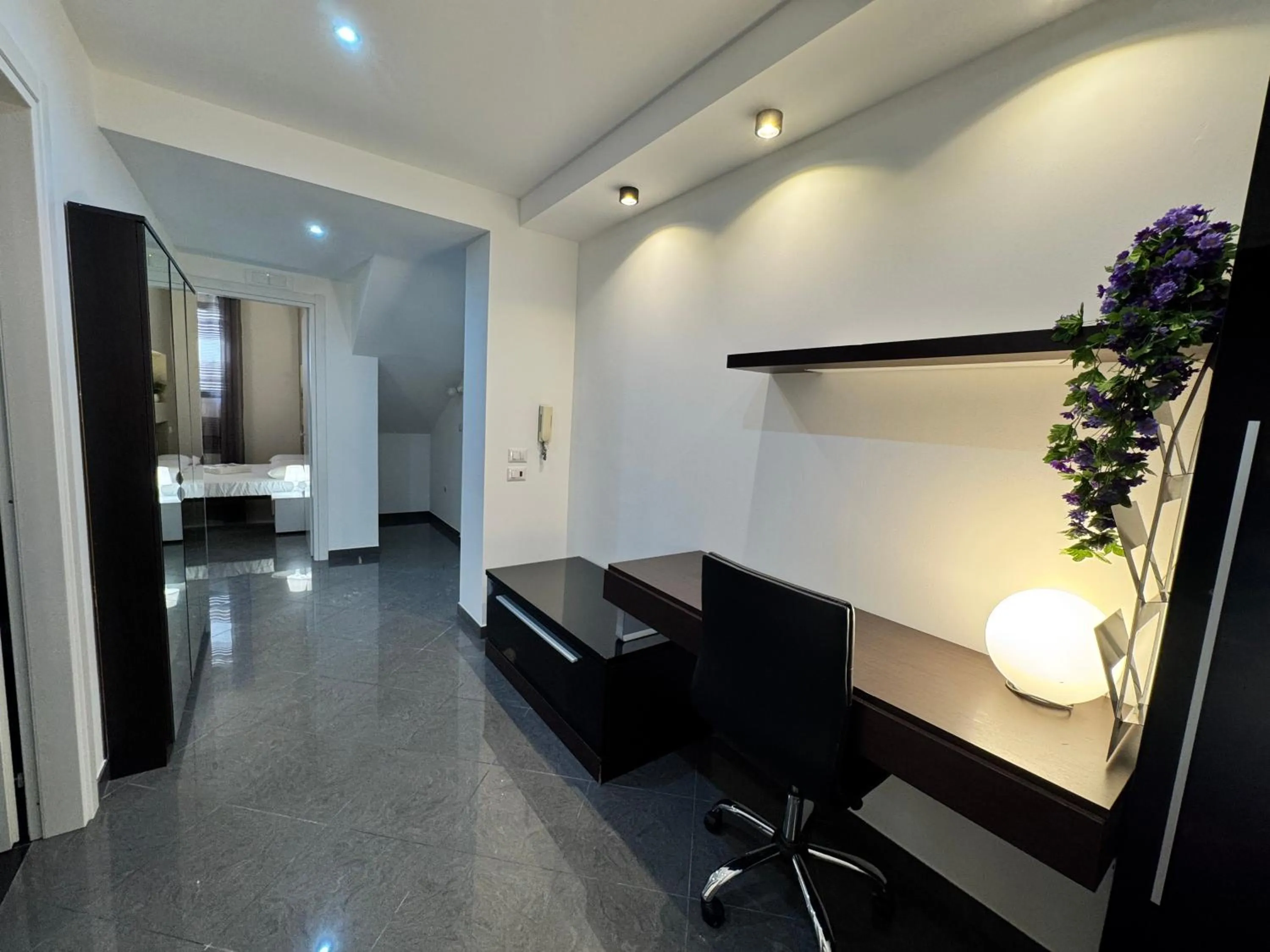 Seating area in AgriFamily Village