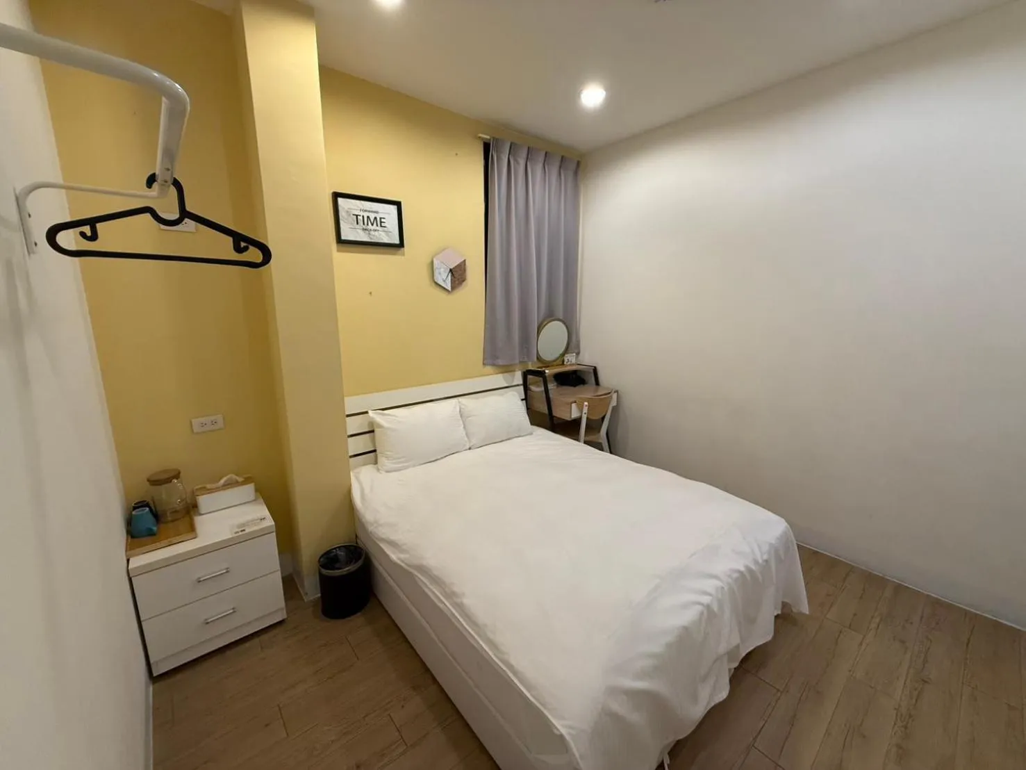 Bed in 淡水民宿-台北Yes Hotel