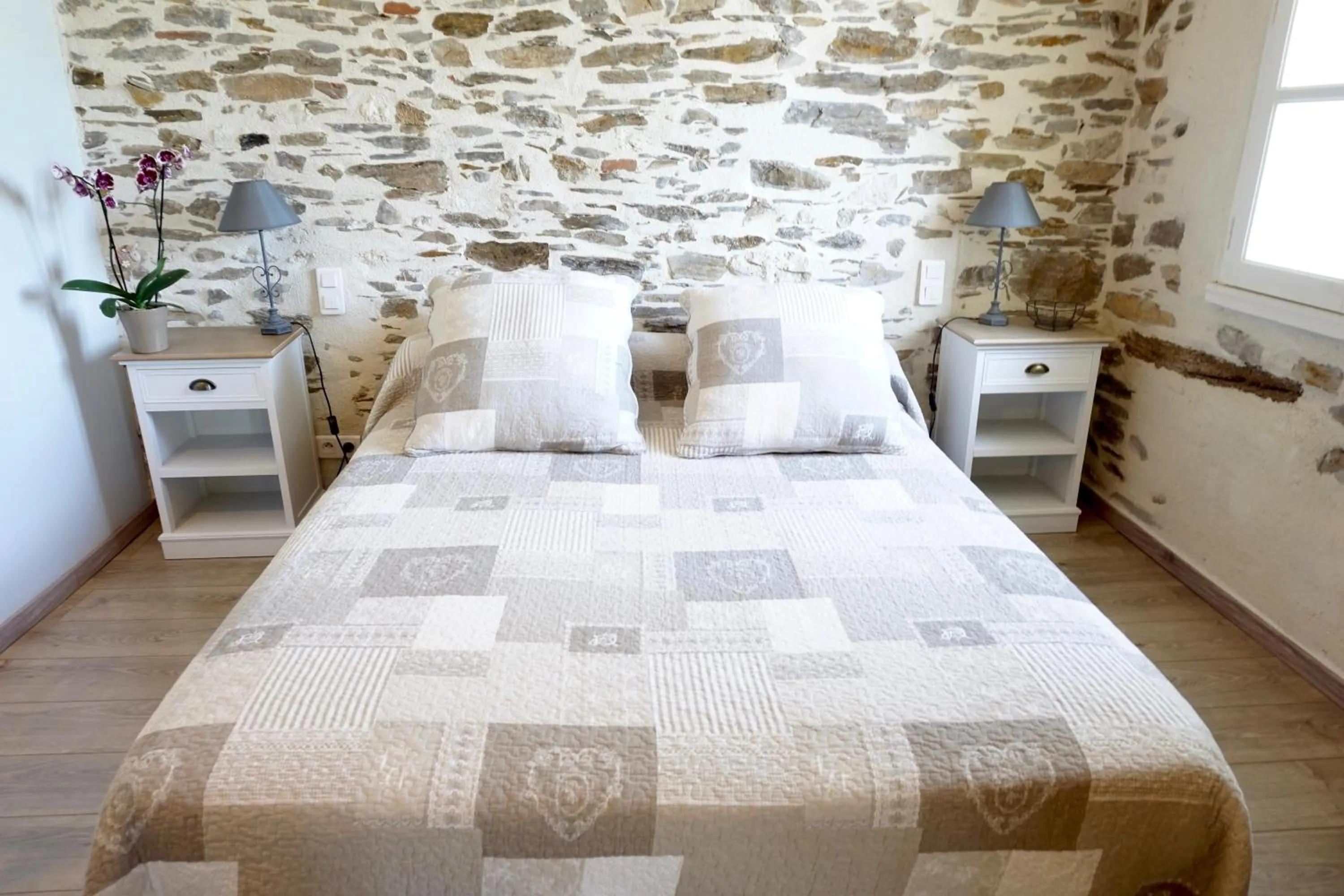 Bed in La Bergerie De Valerie