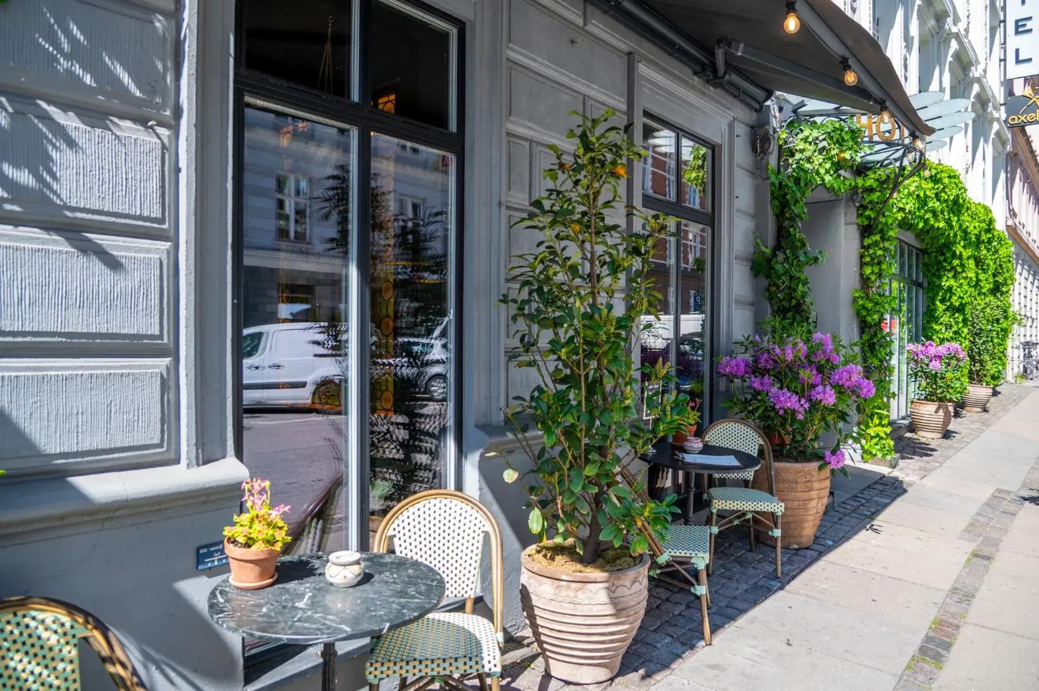 Facade/entrance in Axel Guldsmeden Facade/entrance in Axel Guldsmeden