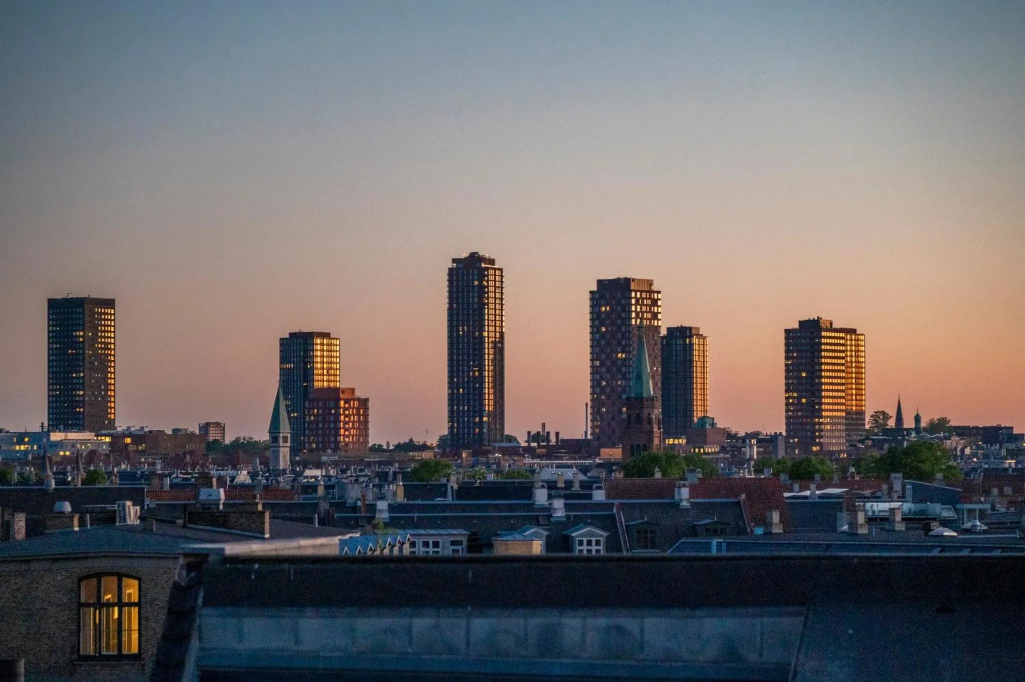 City view in Axel Guldsmeden