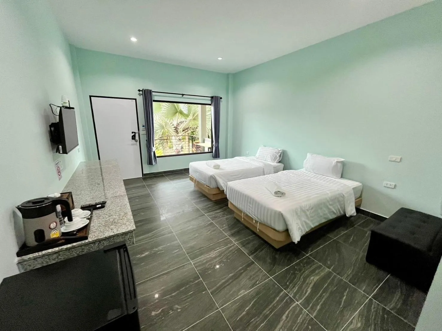 Bed in Krabi Inn Resort