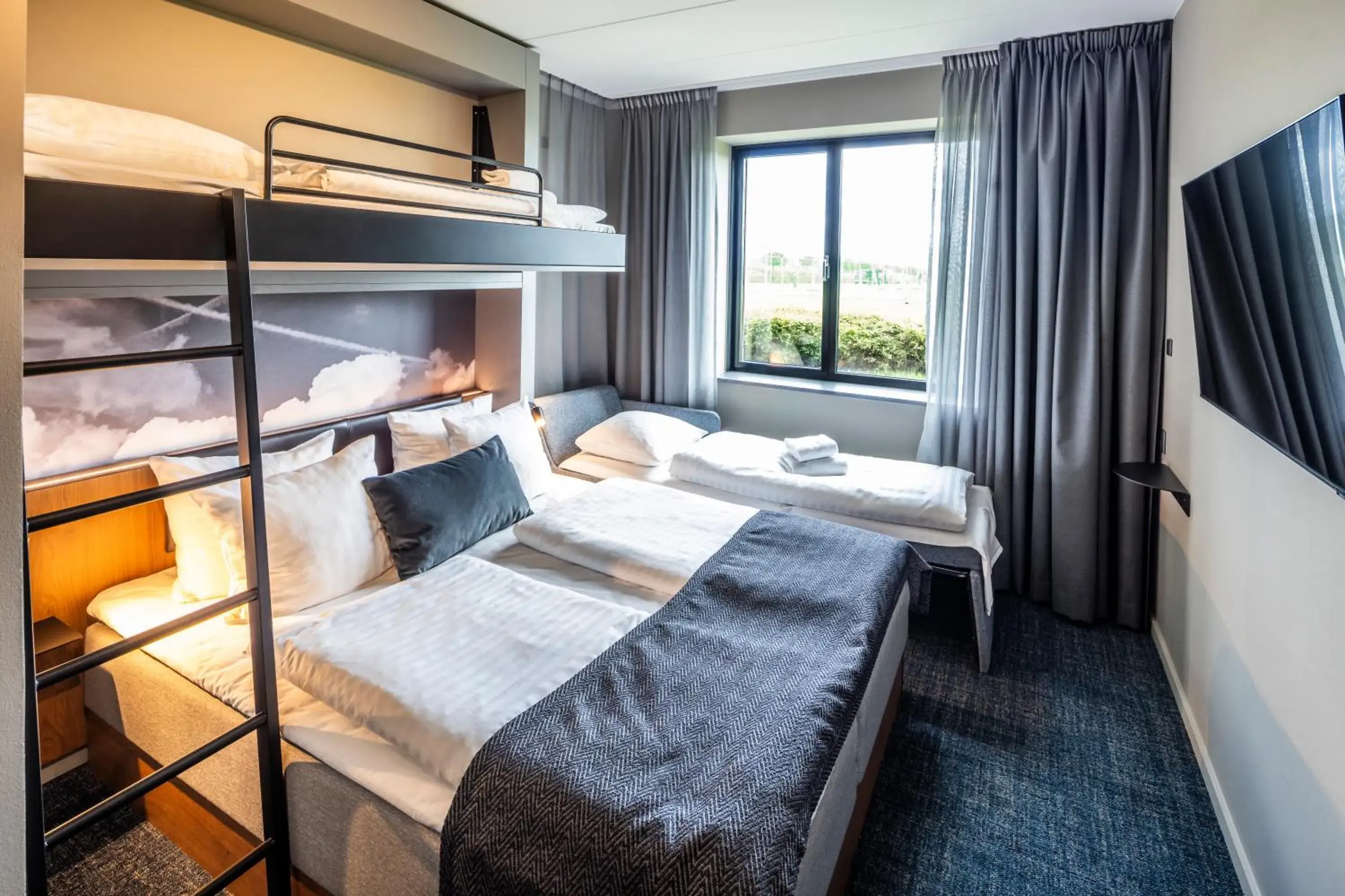 Family Room - single occupancy in Airport Hotel, Billund Family Room - single occupancy in Airport Hotel, Billund