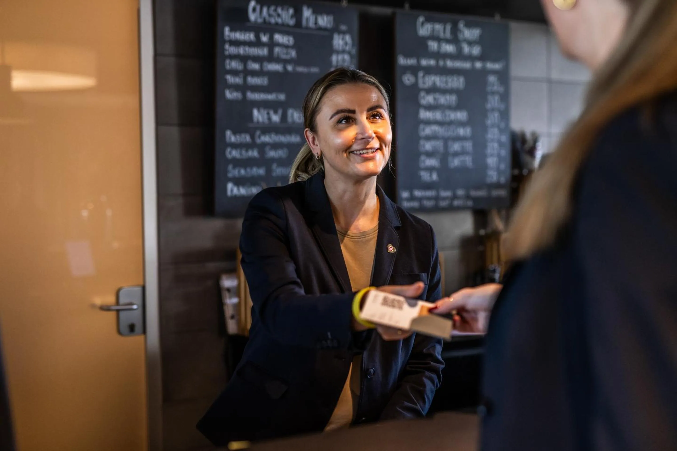 Staff in Airport Hotel, Billund