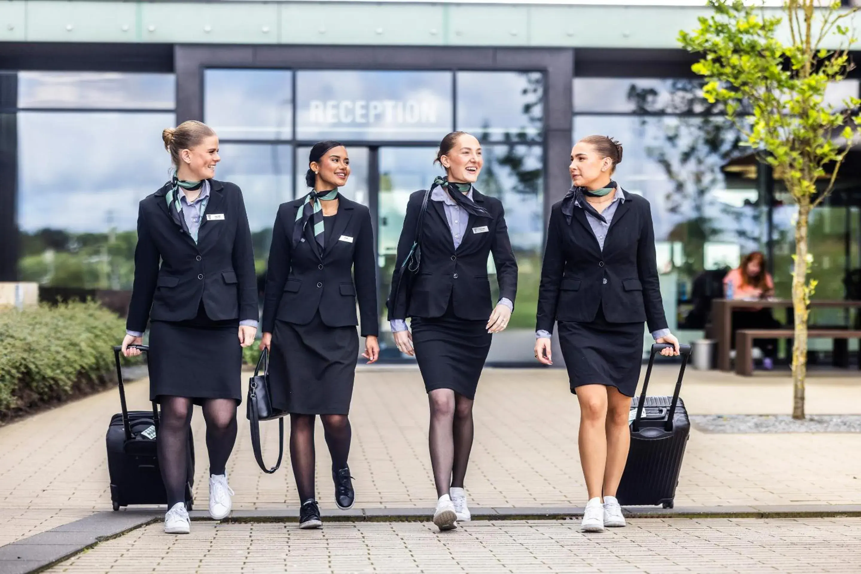 Facade/entrance in Airport Hotel, Billund Facade/entrance in Airport Hotel, Billund