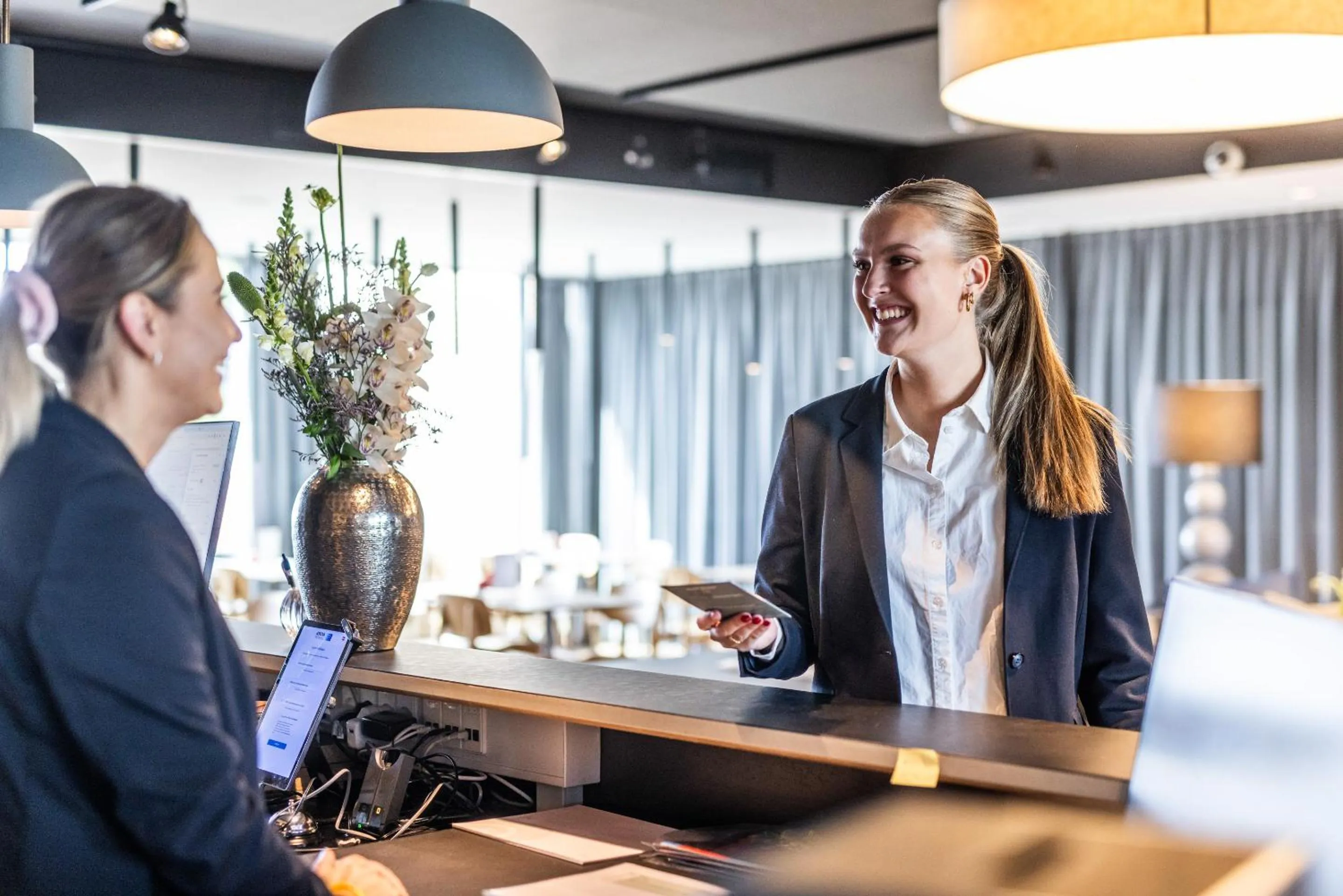 Lobby or reception in Airport Hotel, Billund