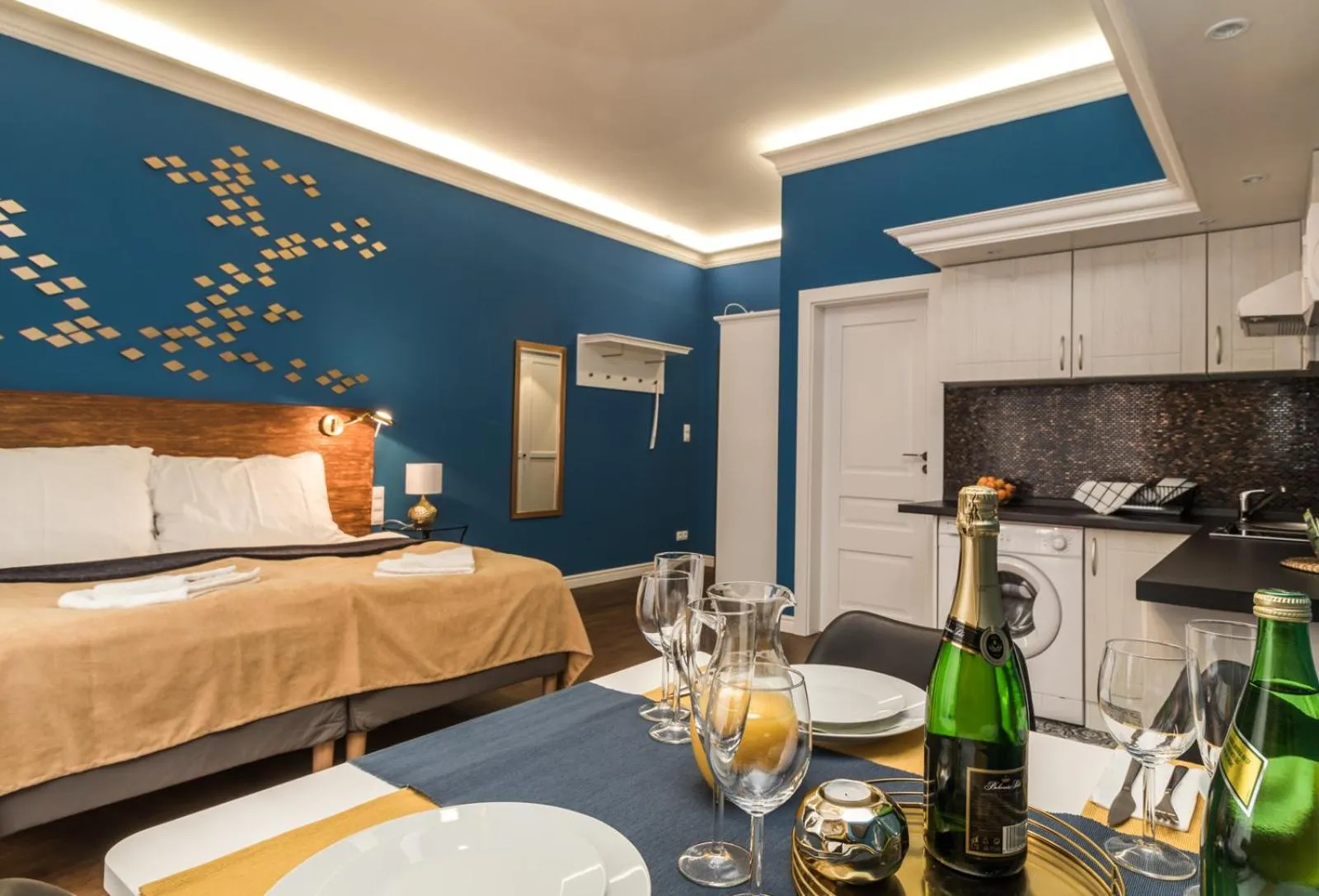 Photo of the whole room, Bed in Residence Vaclavska