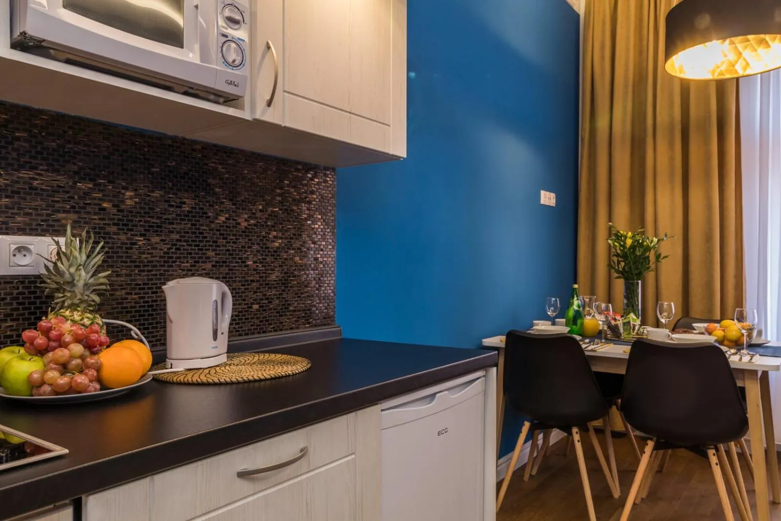 Kitchen or kitchenette in Residence Vaclavska