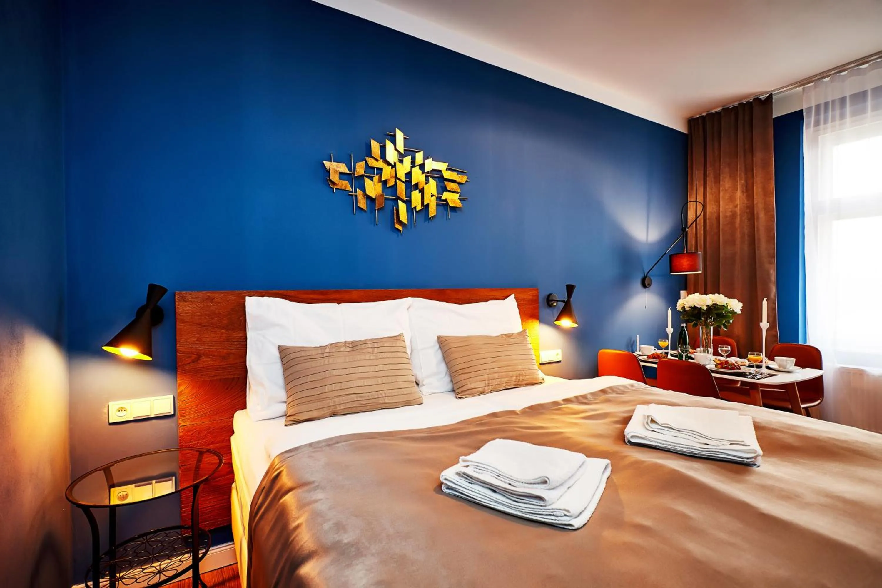 Bedroom, Bed in Residence Vaclavska