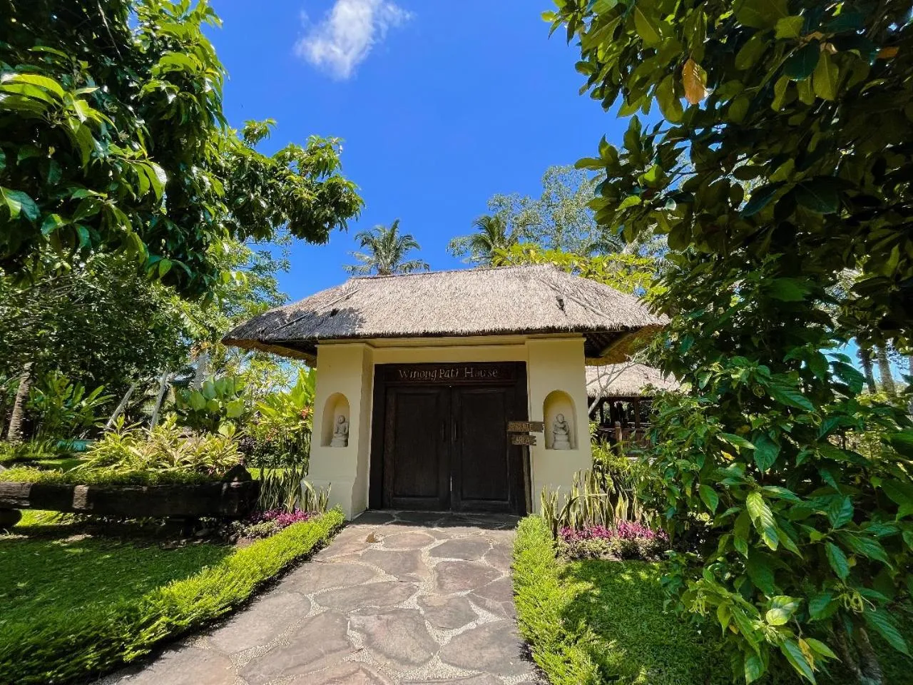 Inner courtyard view in Permata Ayung Private Estate