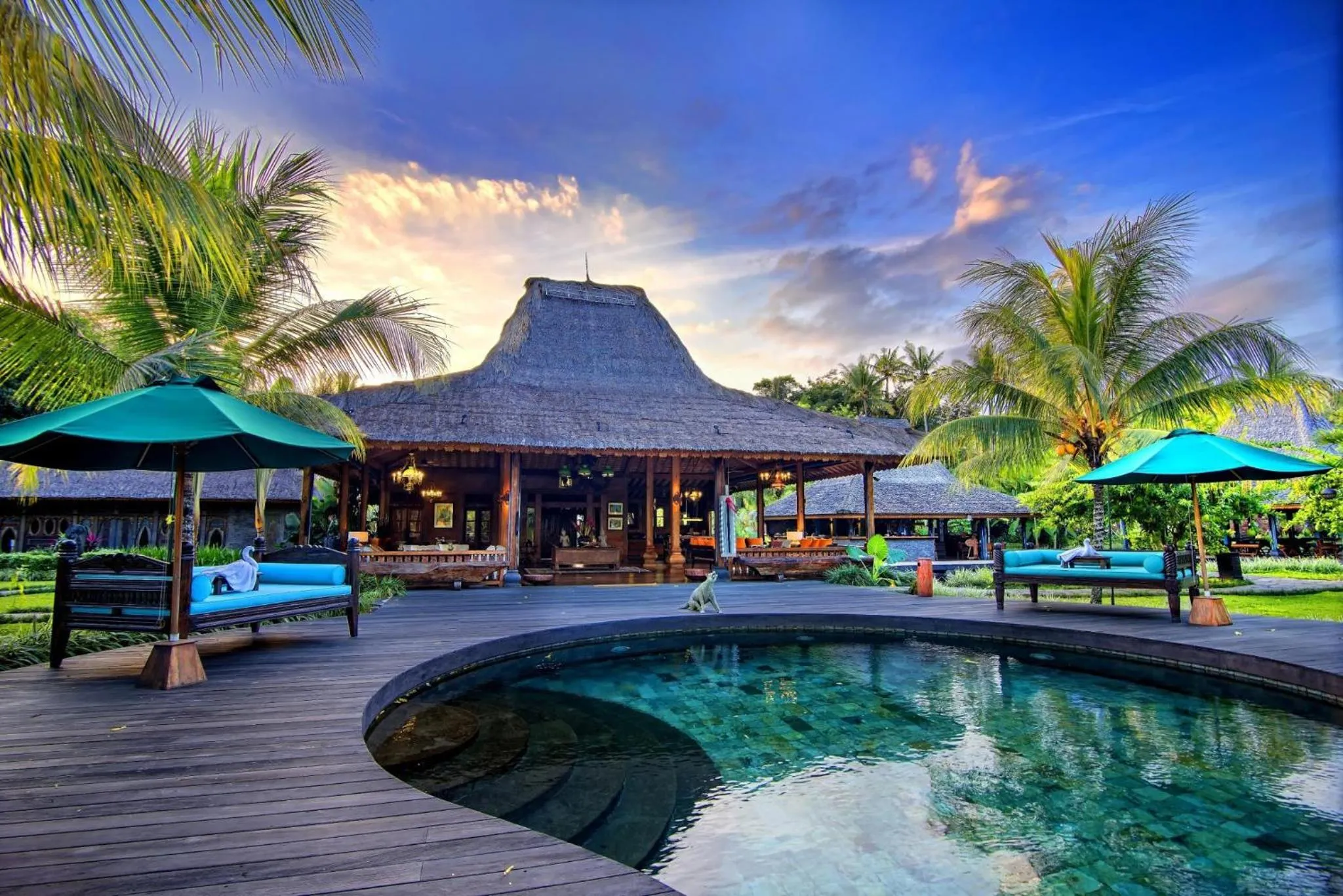 Swimming pool in Permata Ayung Private Estate