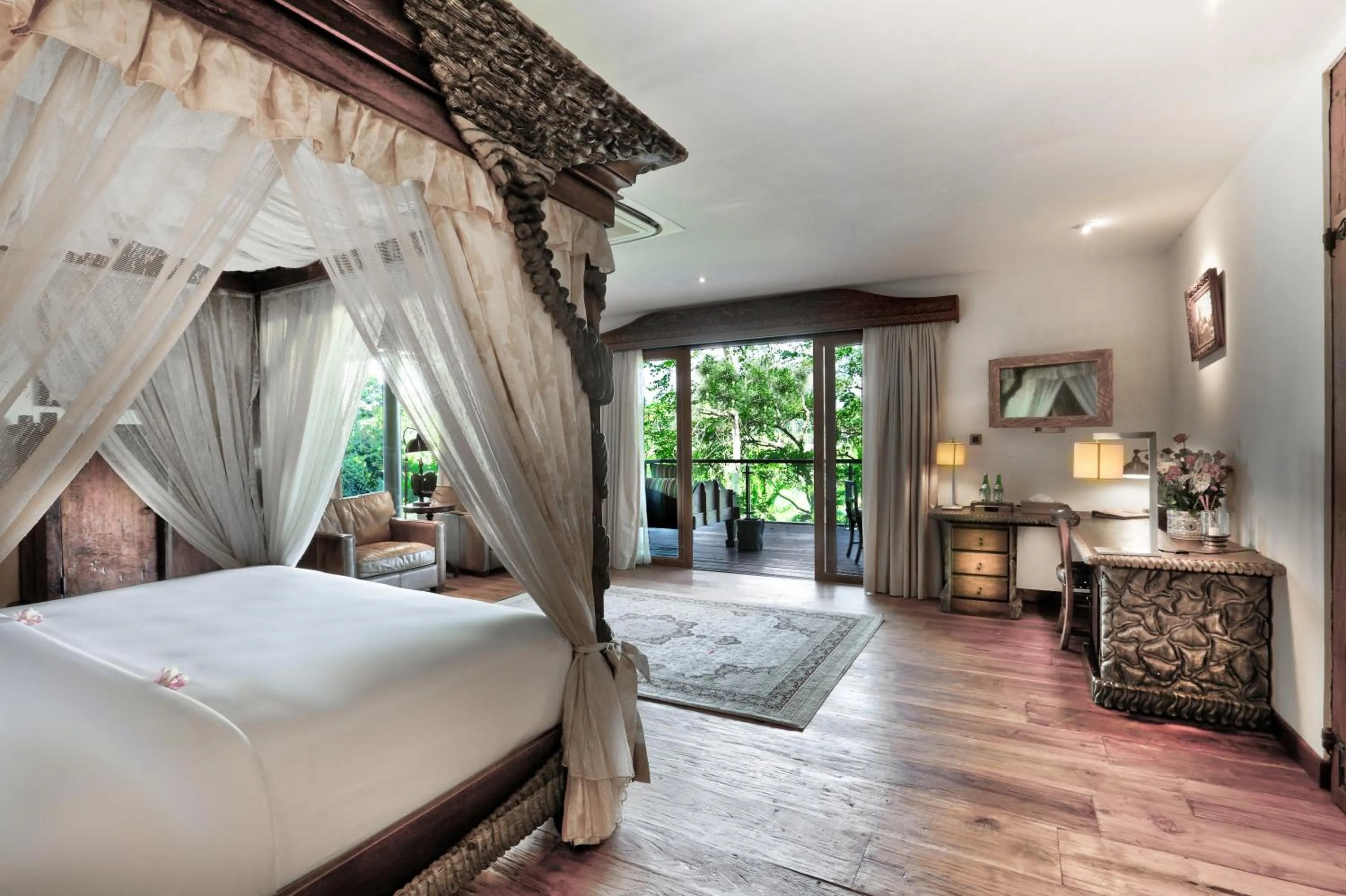 TV and multimedia, Bed in Permata Ayung Private Estate