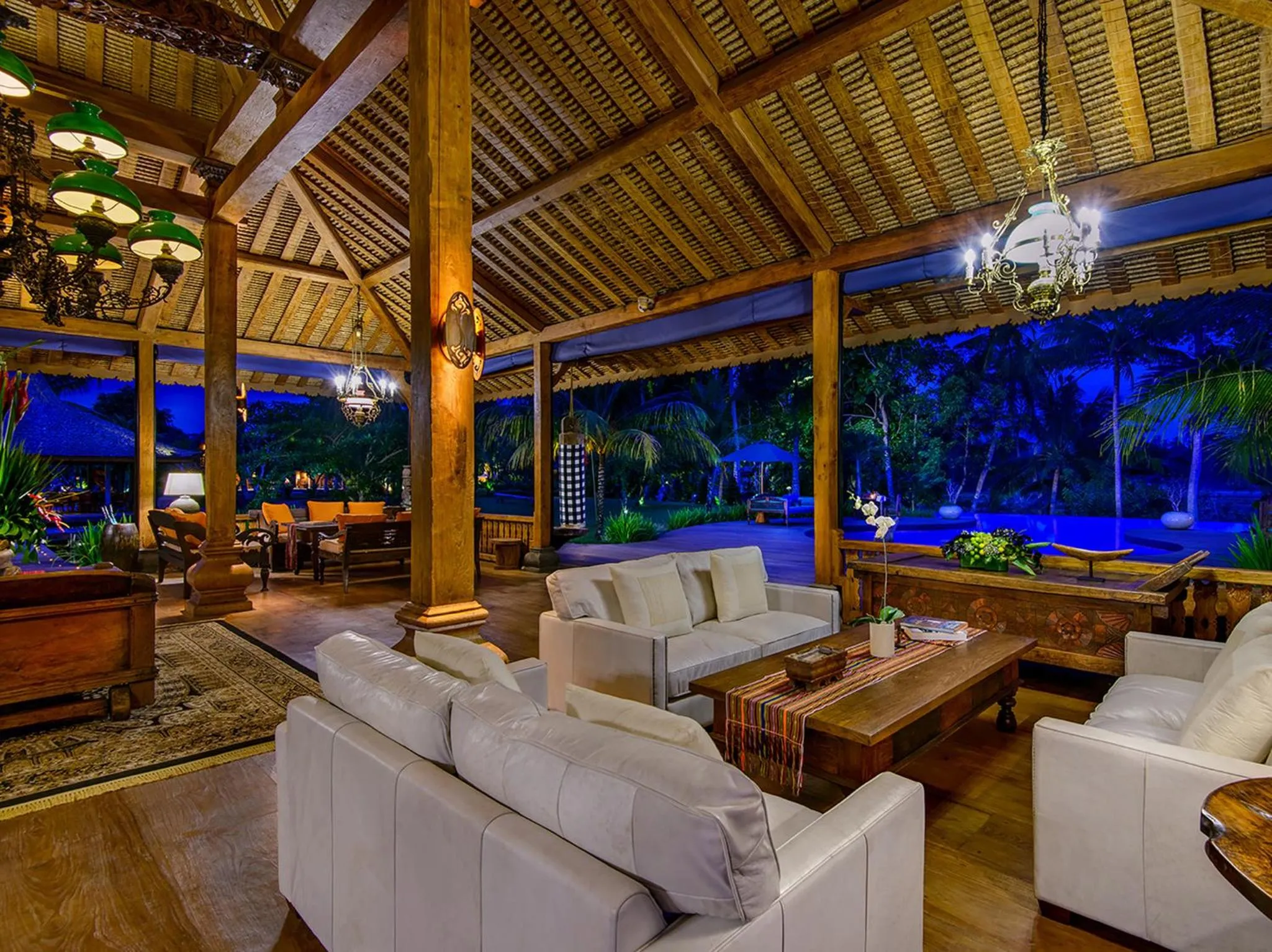 Night in Permata Ayung Private Estate