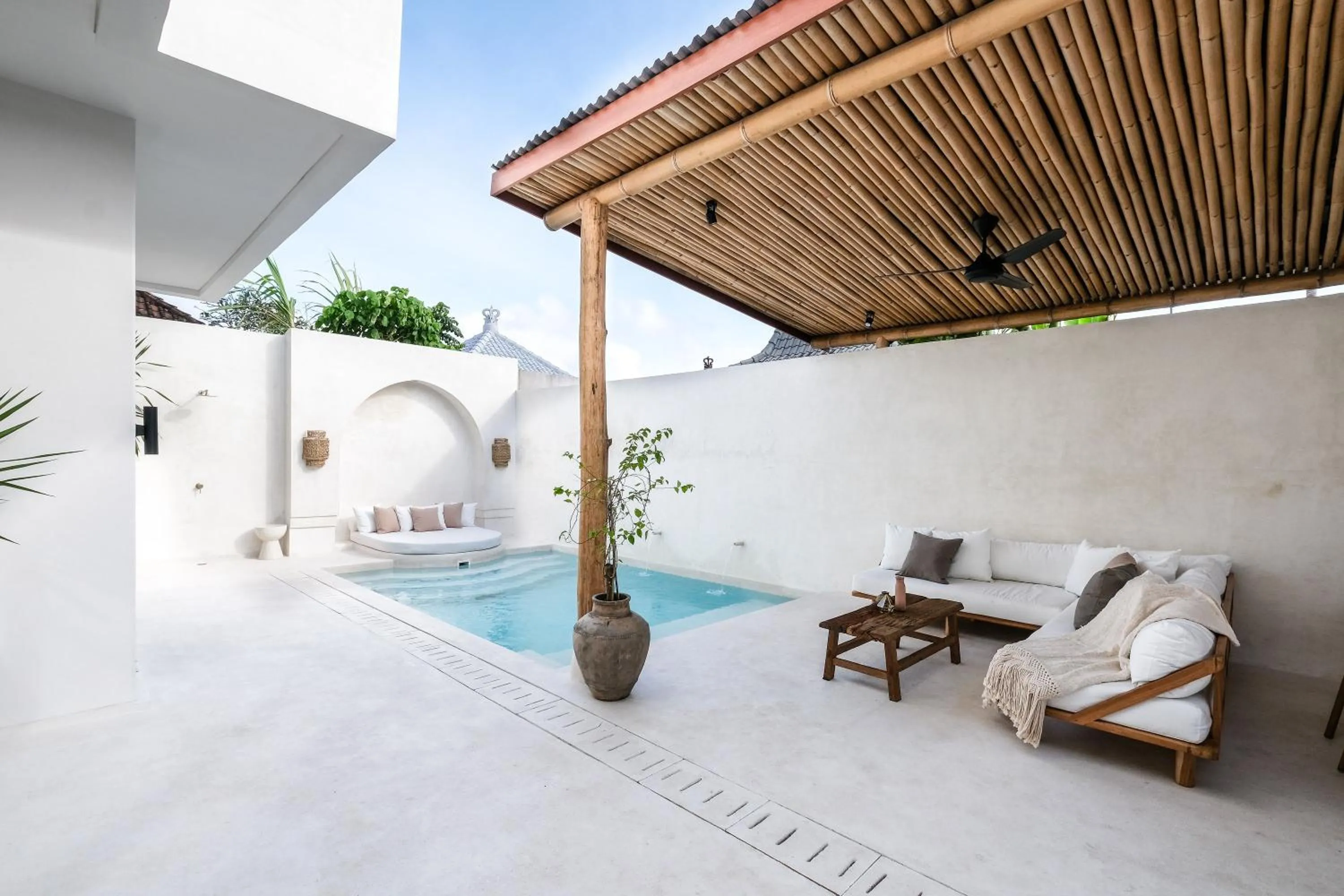 Patio in Mahi Mahi Villa & Suites