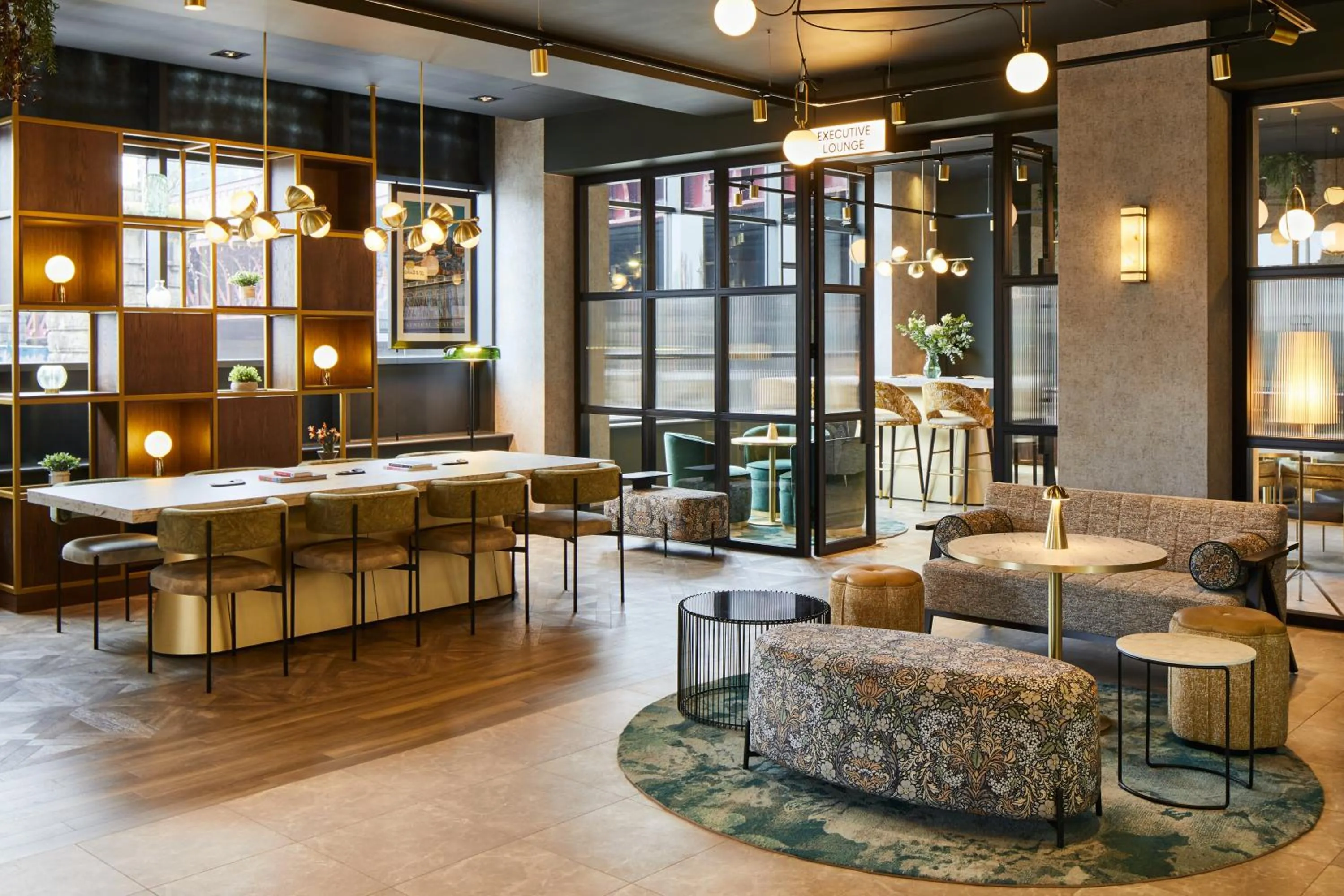 Lobby or reception in Leonardo Royal Hotel Glasgow