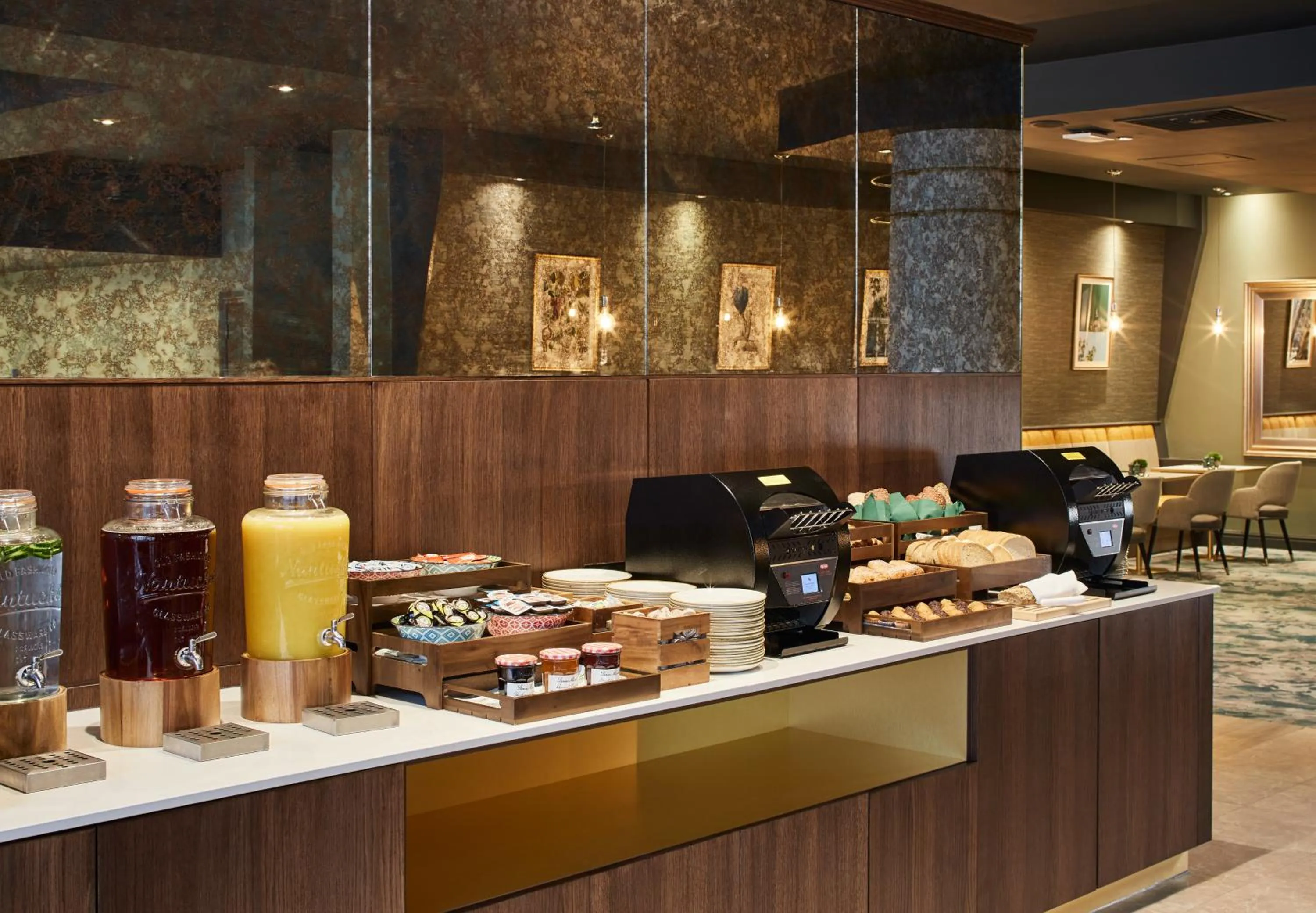 Buffet breakfast in Leonardo Royal Hotel Glasgow