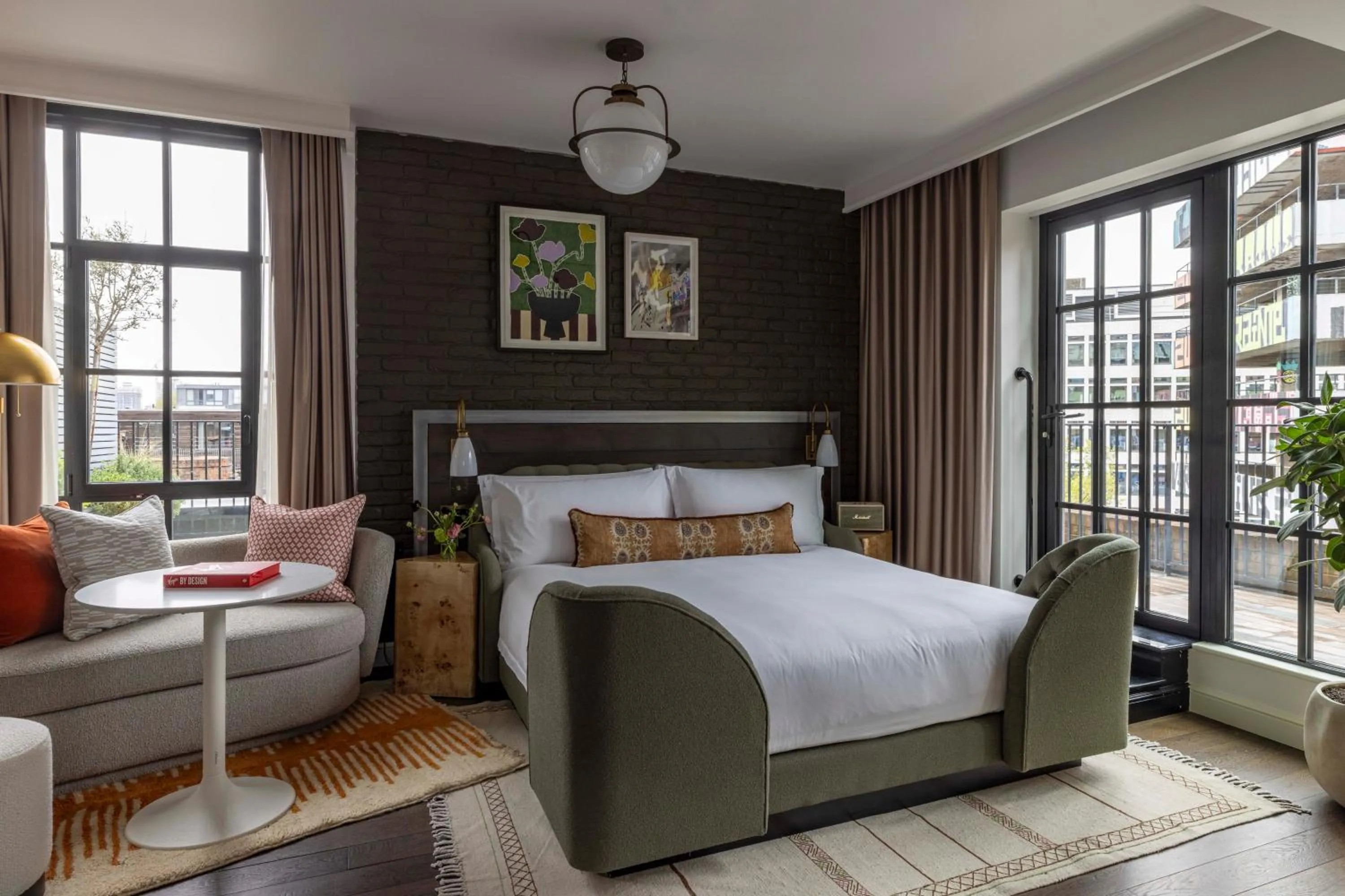 Photo of the whole room, Bed in Virgin Hotels London - Shoreditch