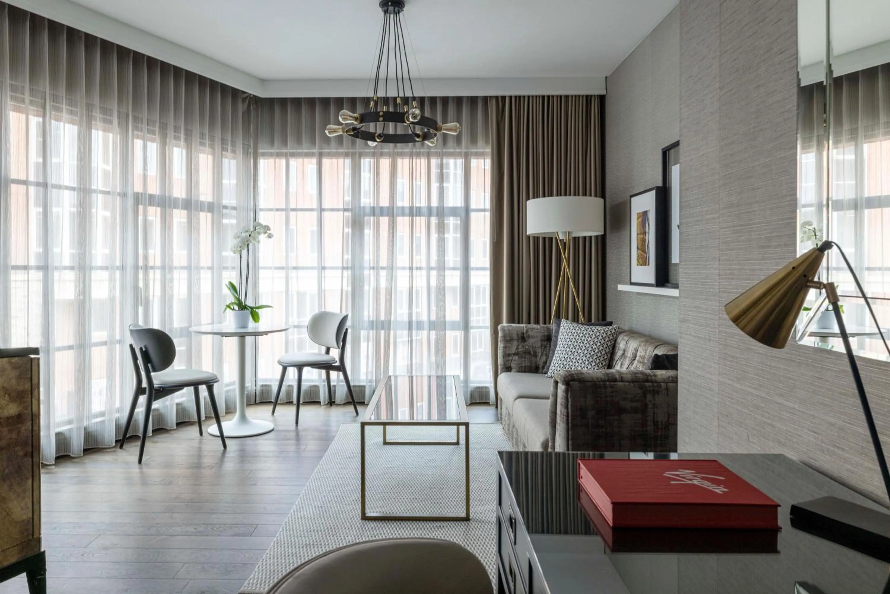 Seating area in Mondrian London Shoreditch