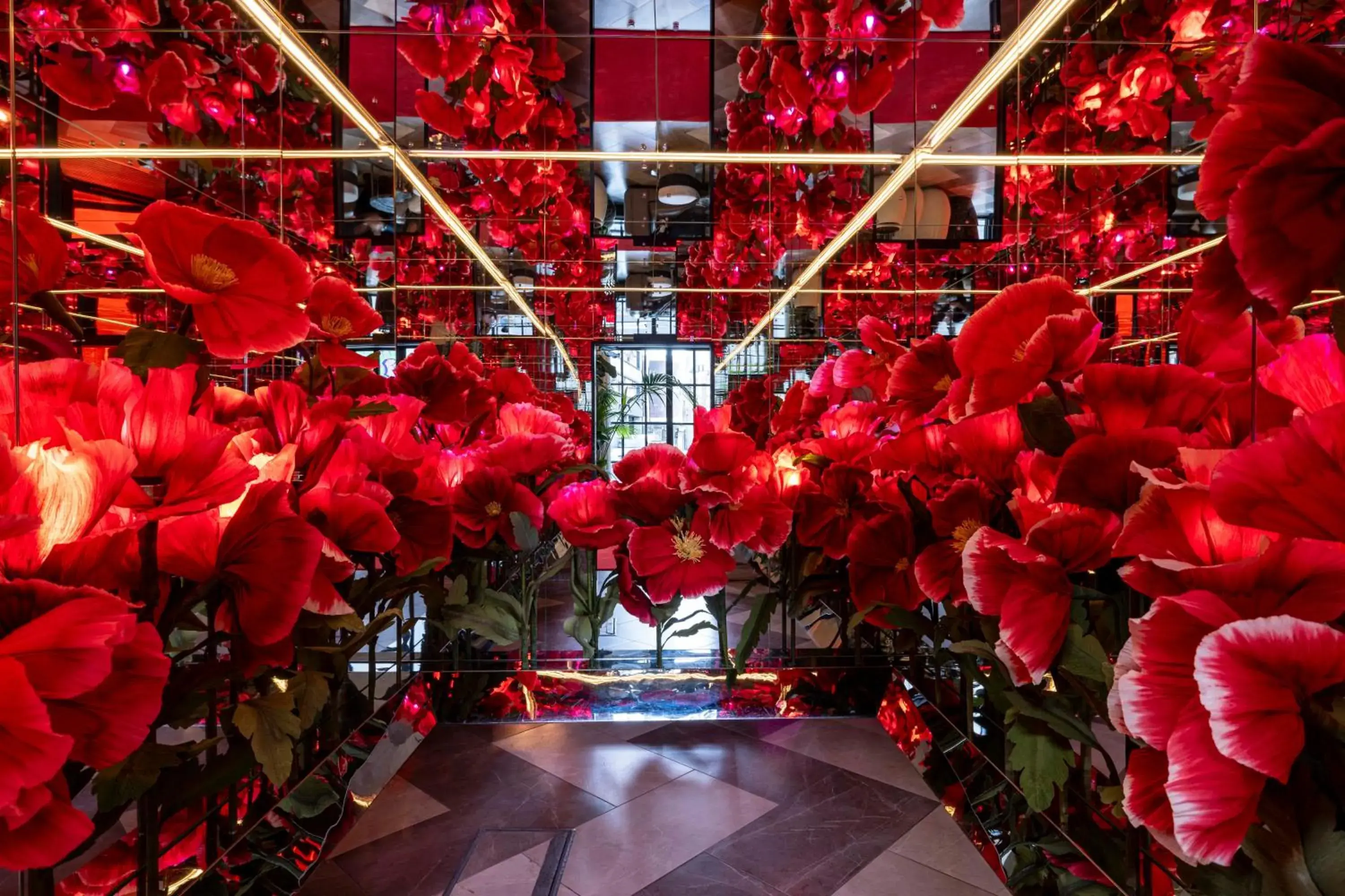 Lobby or reception in Mondrian London Shoreditch Lobby or reception in Mondrian London Shoreditch