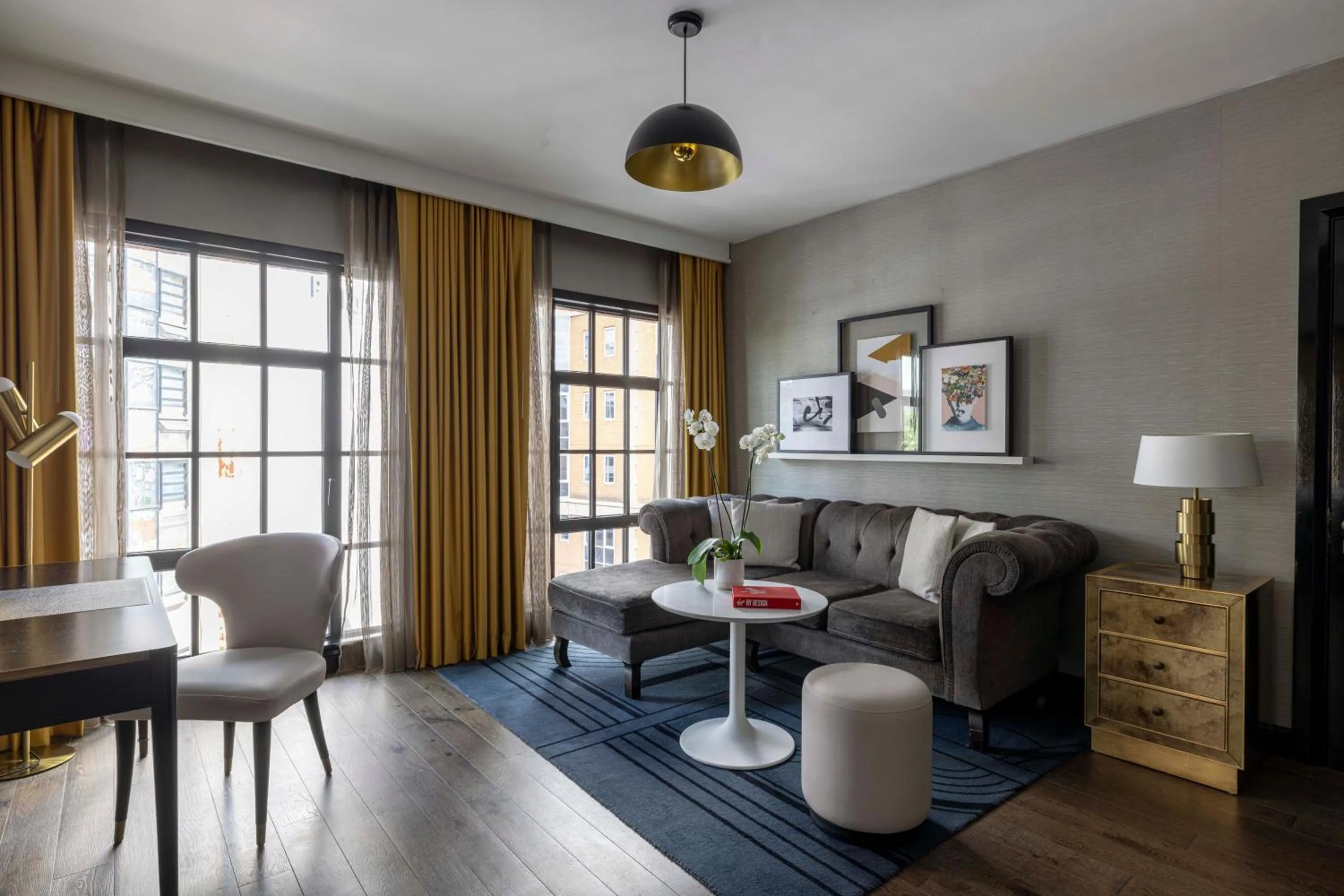 Seating area in Mondrian London Shoreditch