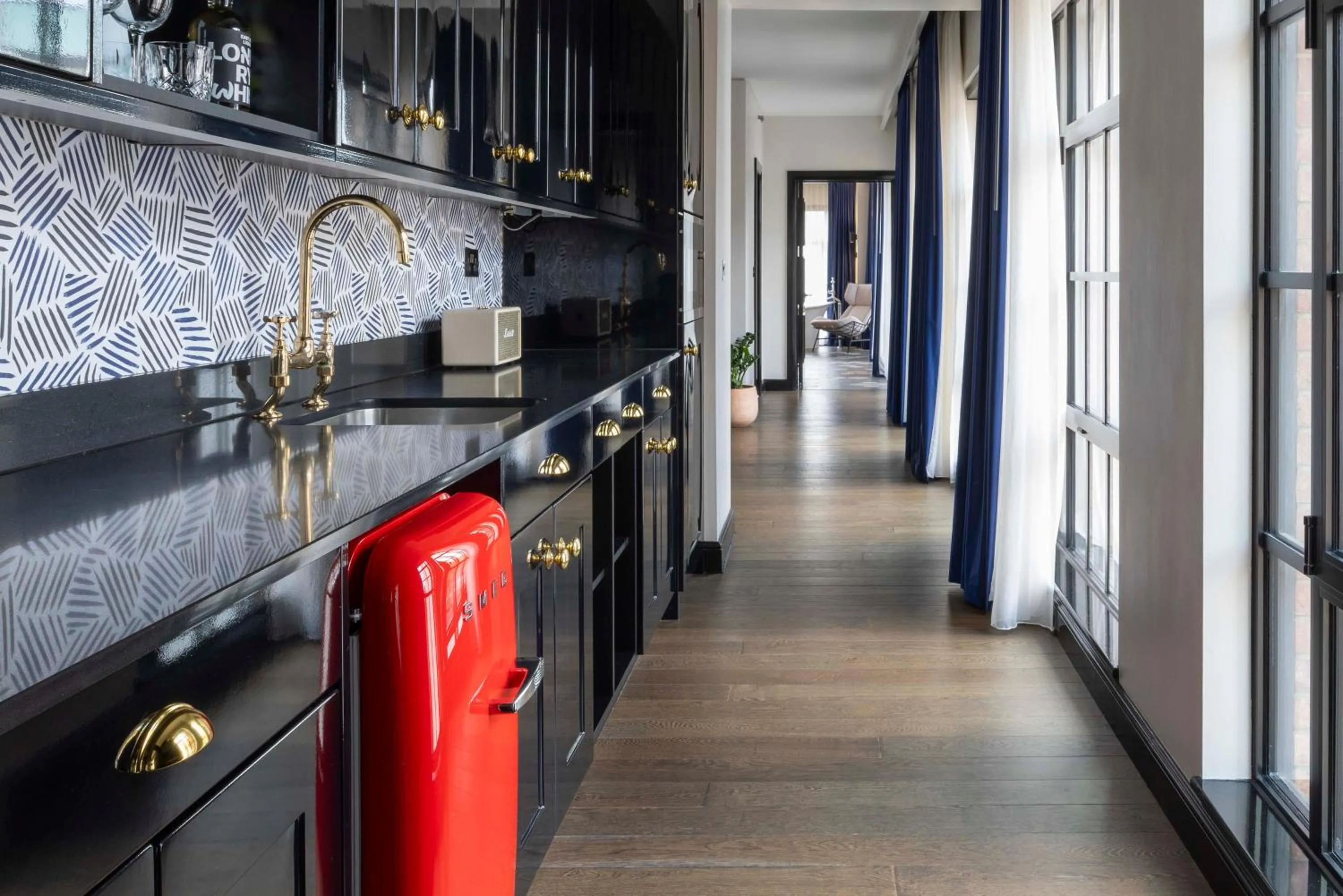 minibar in Mondrian London Shoreditch