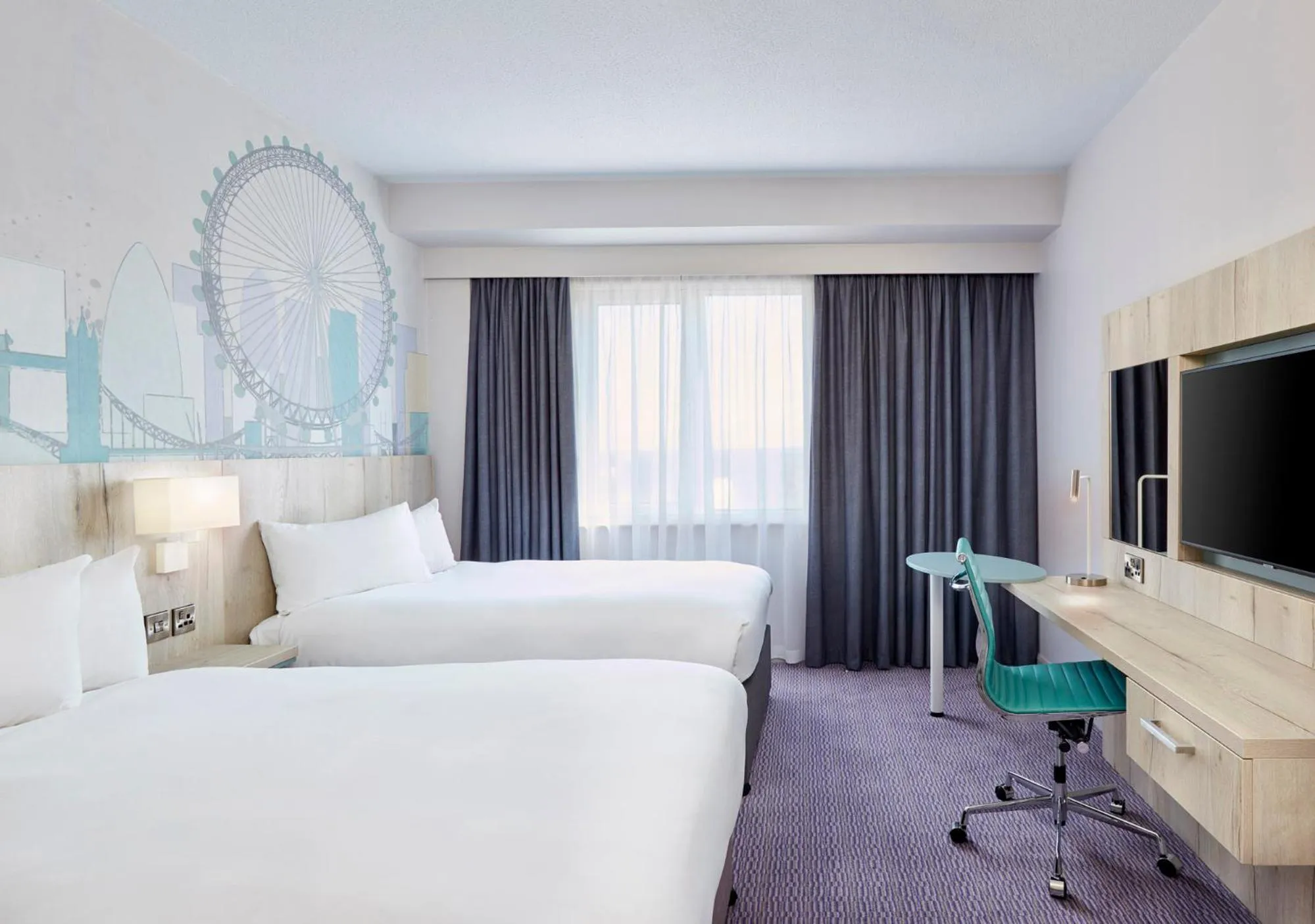 Photo of the whole room, Bed in Leonardo Hotel London Croydon