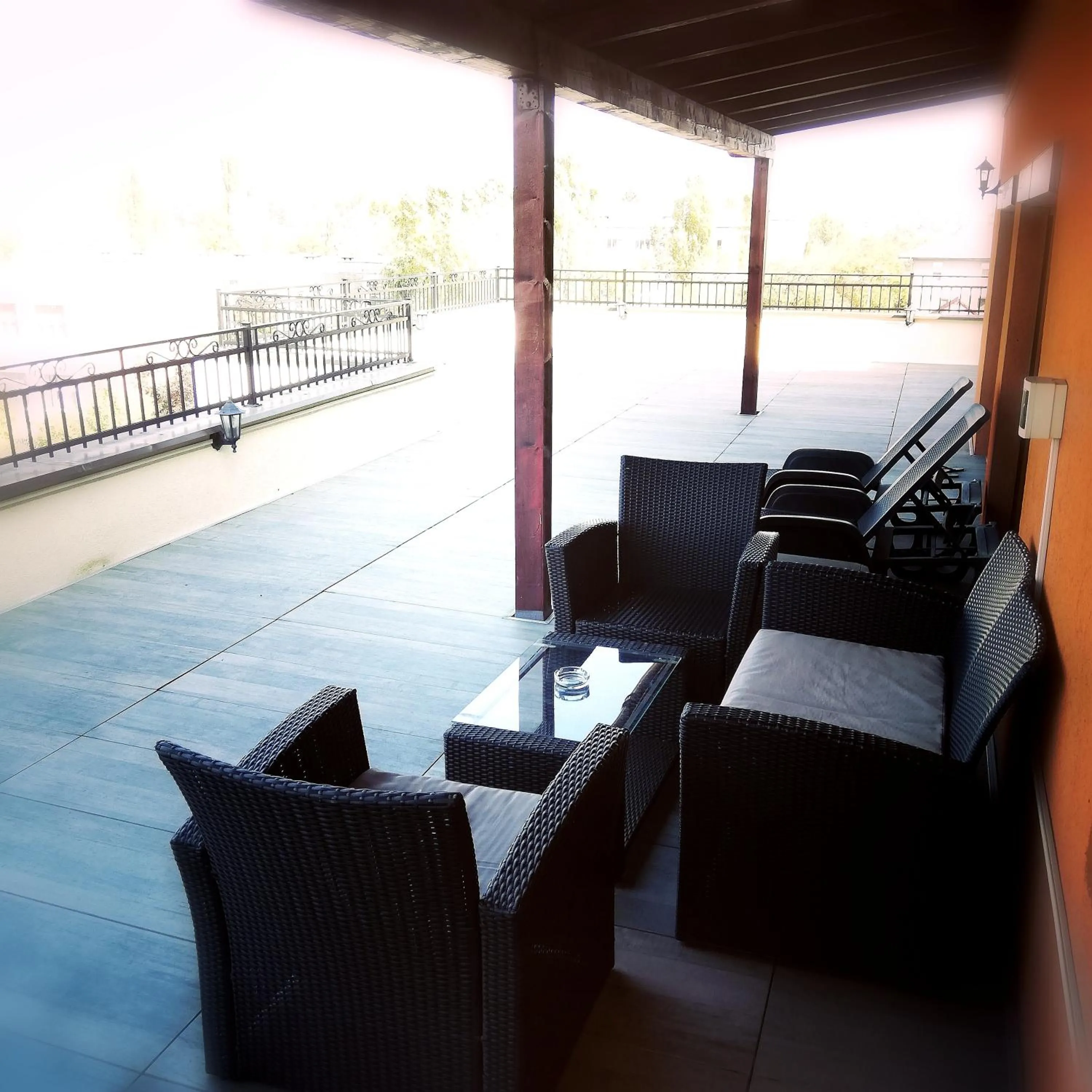 Balcony/Terrace in Penthouse Renașterii Amazonia