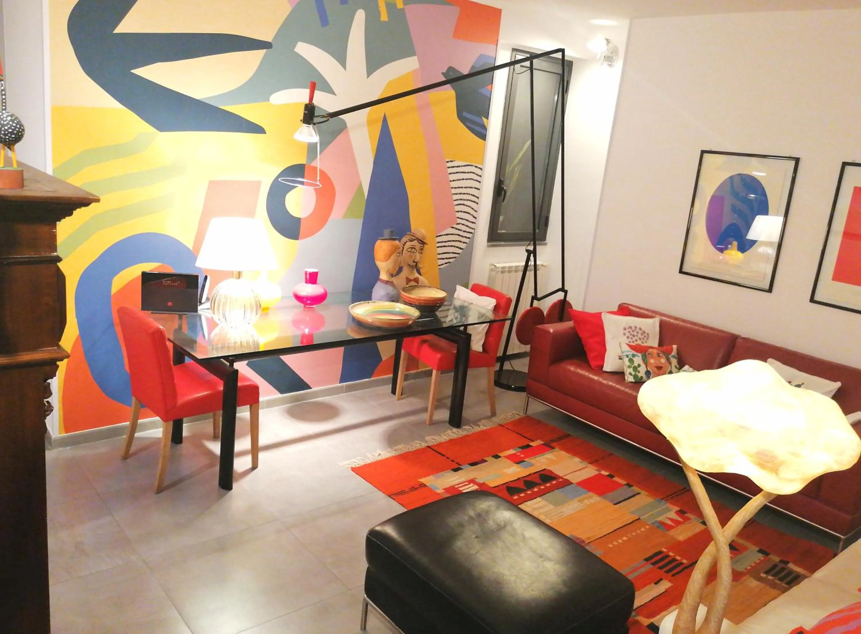 Living room in La Foresteria Garden Boutique B&B