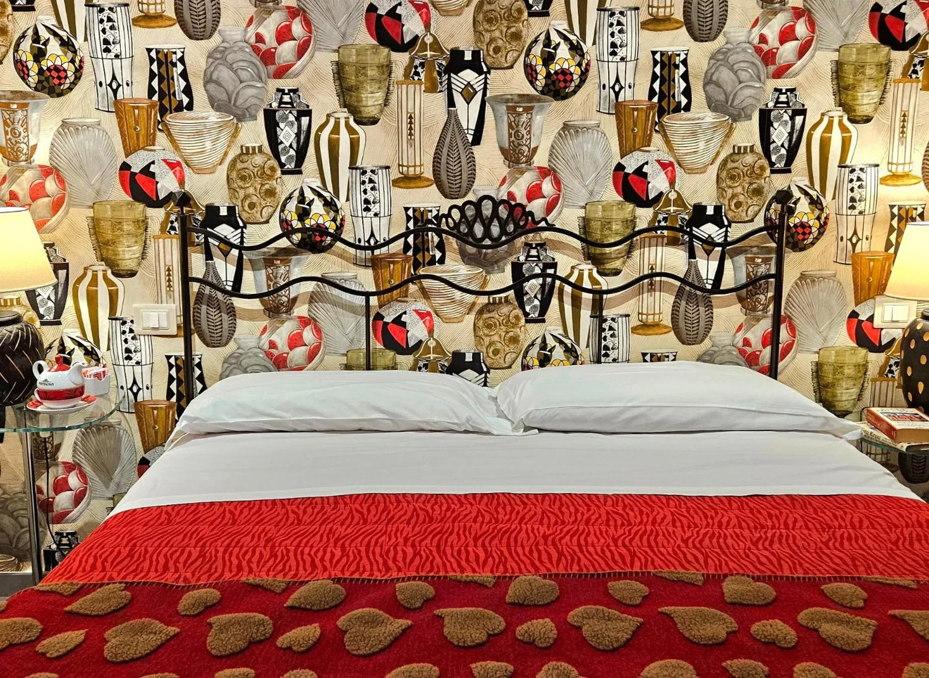 Bed in La Foresteria Garden Boutique B&B