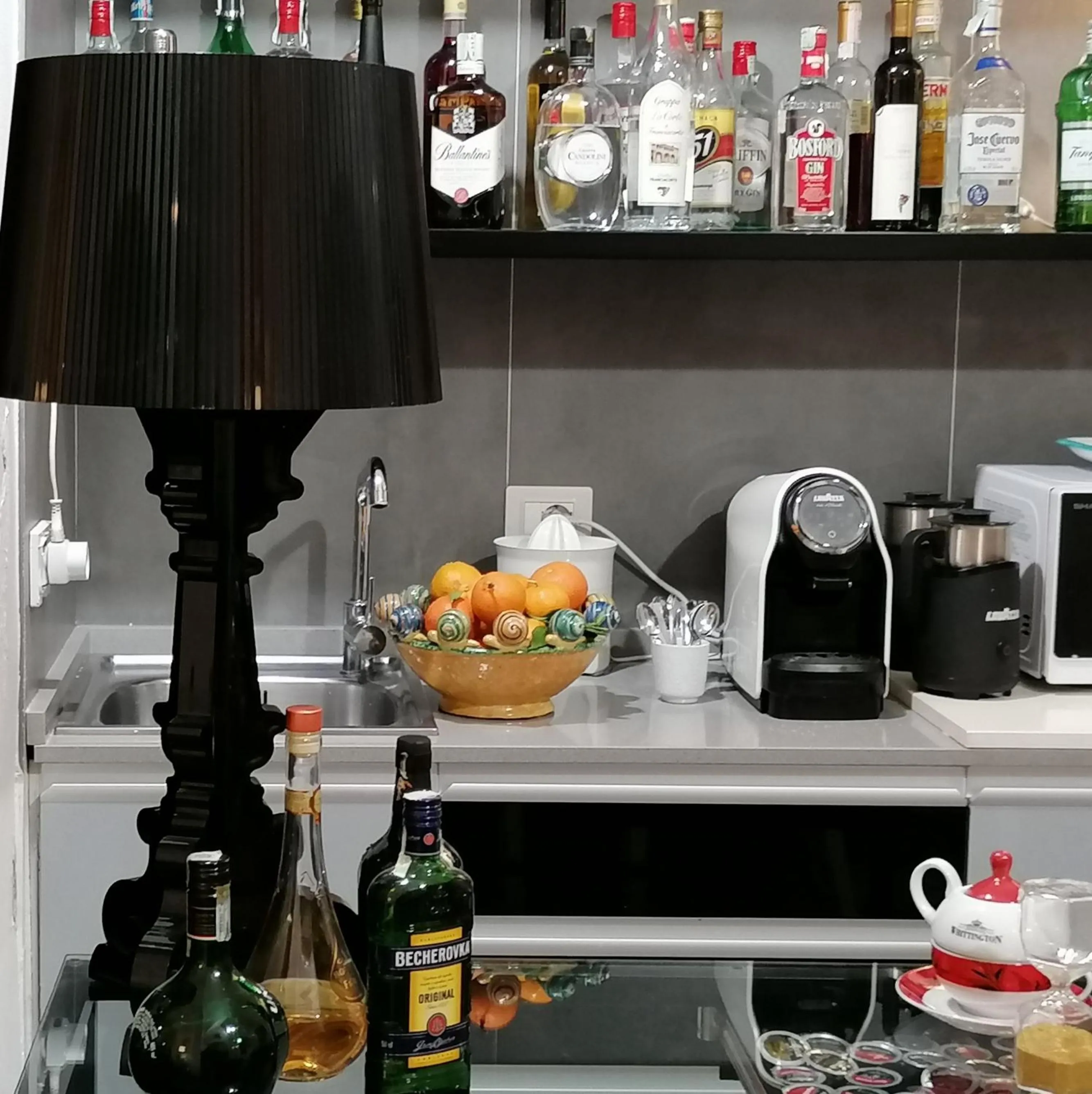 minibar in La Foresteria Garden Boutique B&B