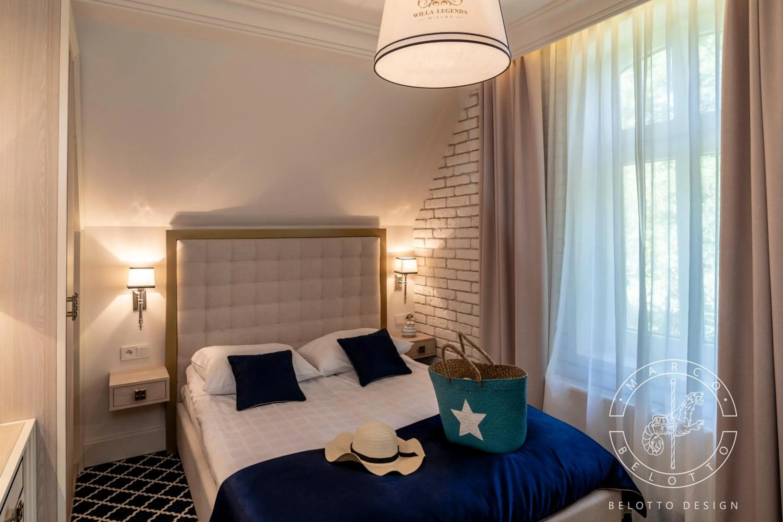 Bed in Willa Legenda Hotel Adults Only