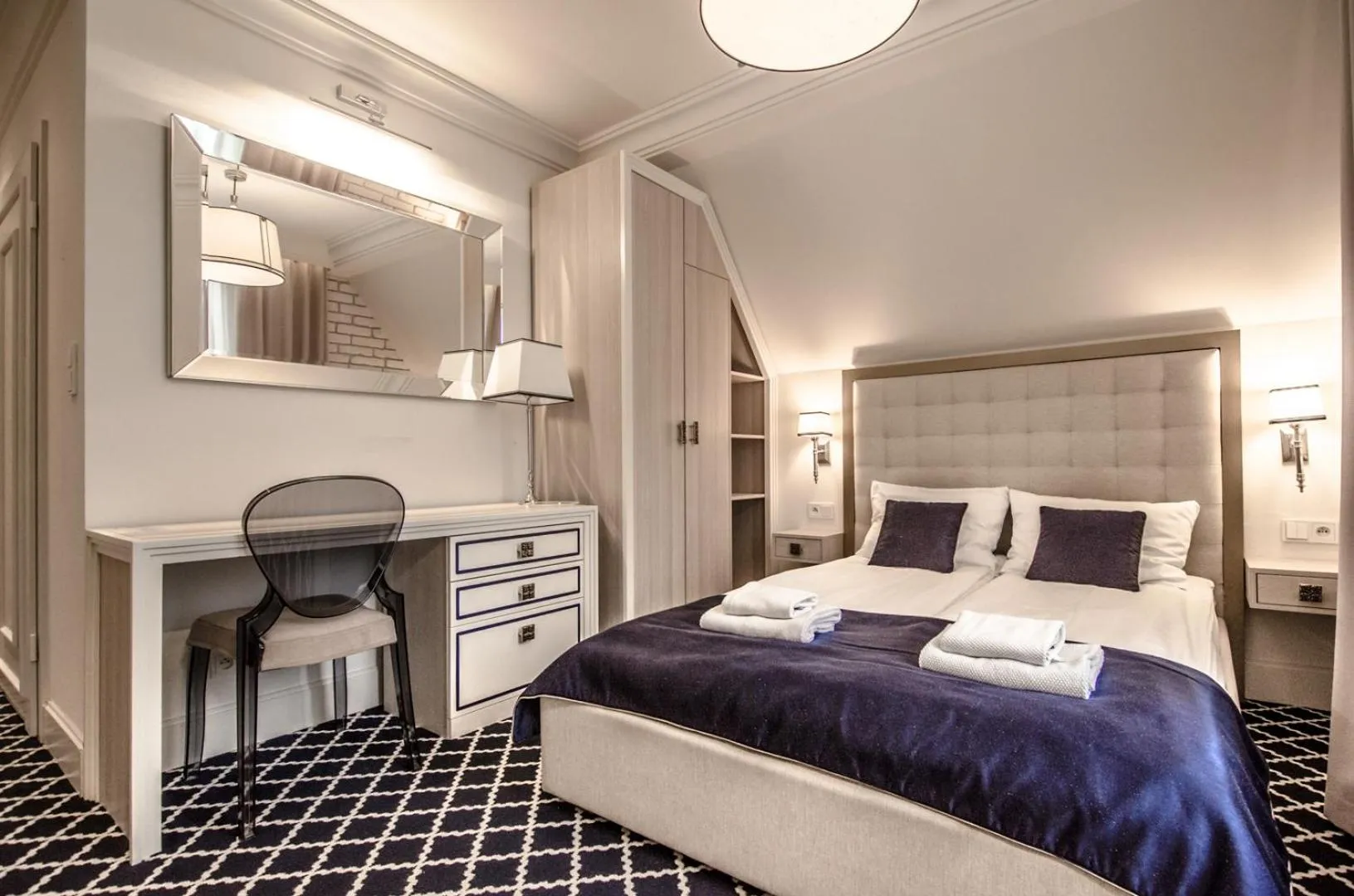 Bed in Willa Legenda Hotel Adults Only