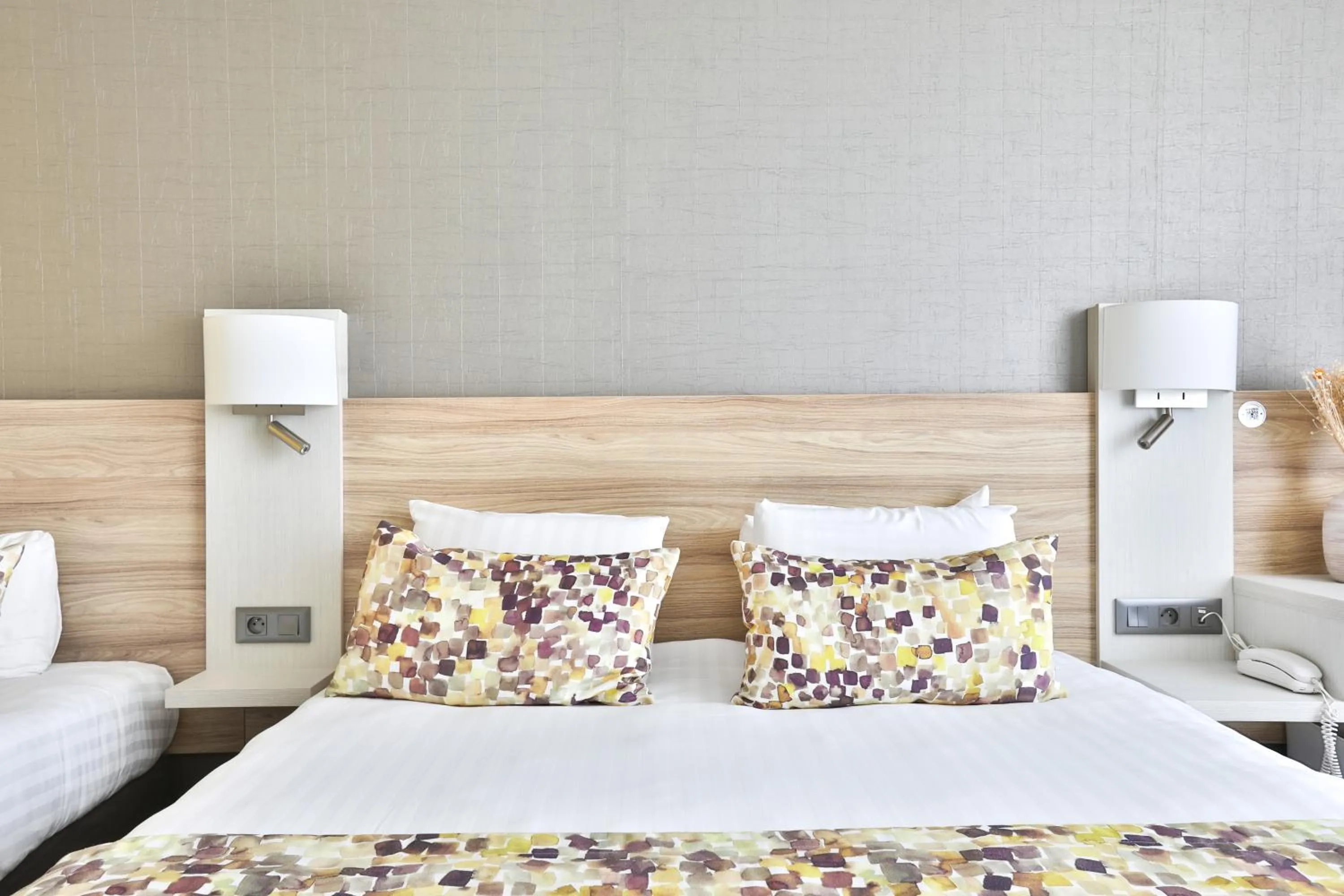 Bed in Kyriad Pontarlier