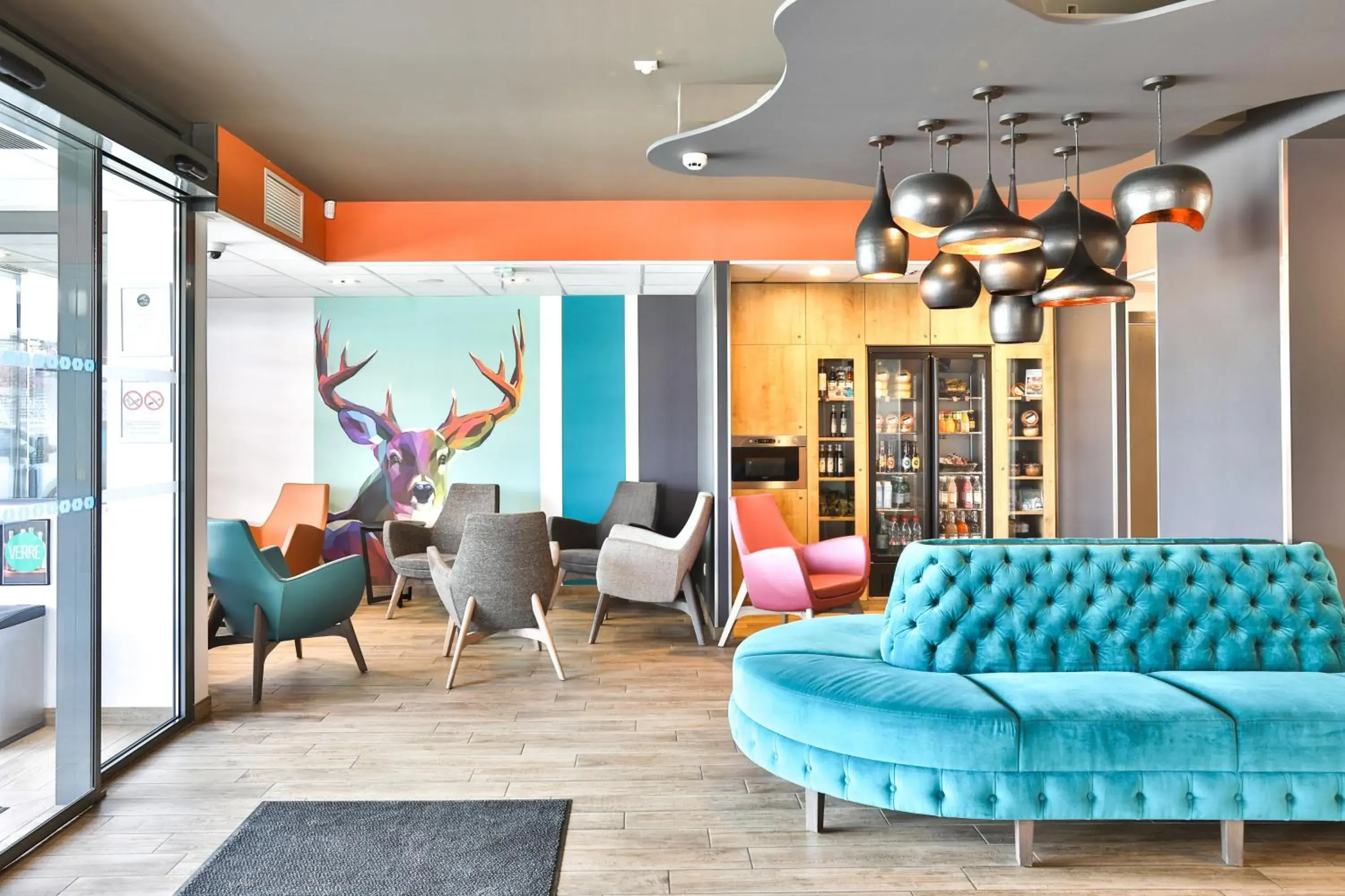 Lobby or reception in Kyriad Pontarlier Lobby or reception in Kyriad Pontarlier