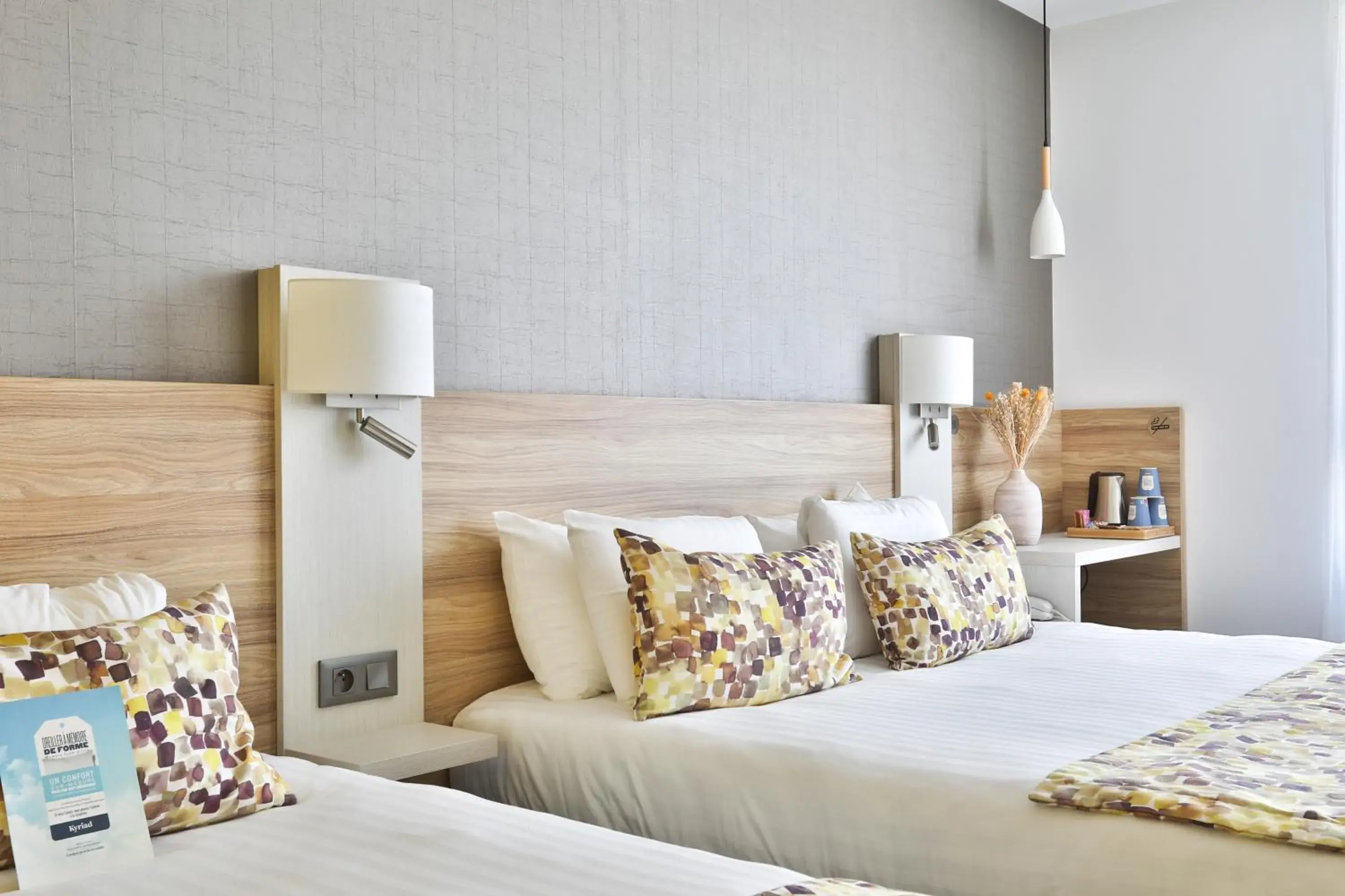 Triple Room (1 Double Bed + Single Bed) in Kyriad Pontarlier Triple Room (1 Double Bed + Single Bed) in Kyriad Pontarlier