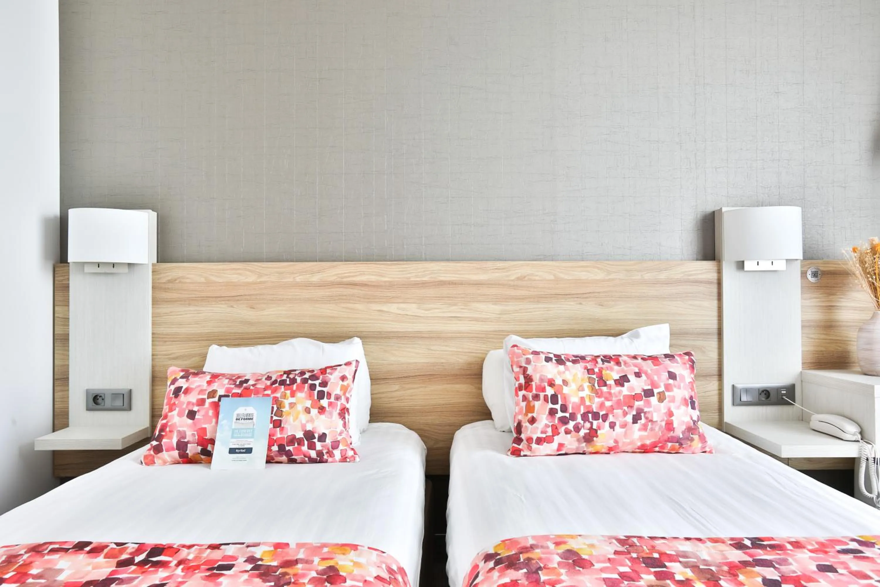 Bed in Kyriad Pontarlier