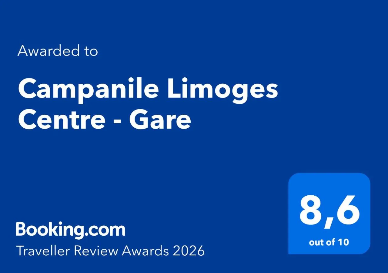 Certificate/Award in Campanile Limoges Centre - Gare
