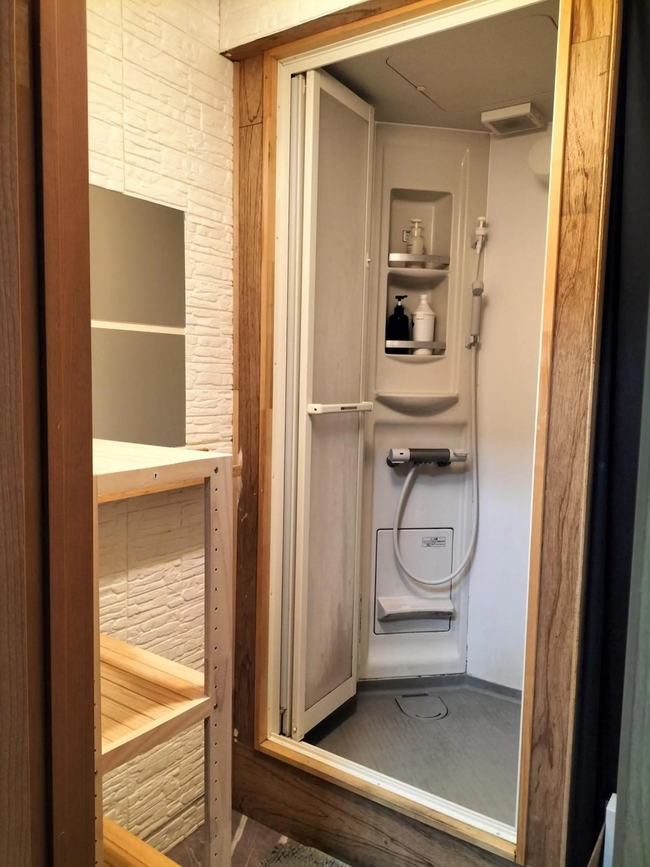 Shower in Backstage Party Hostel & Bar