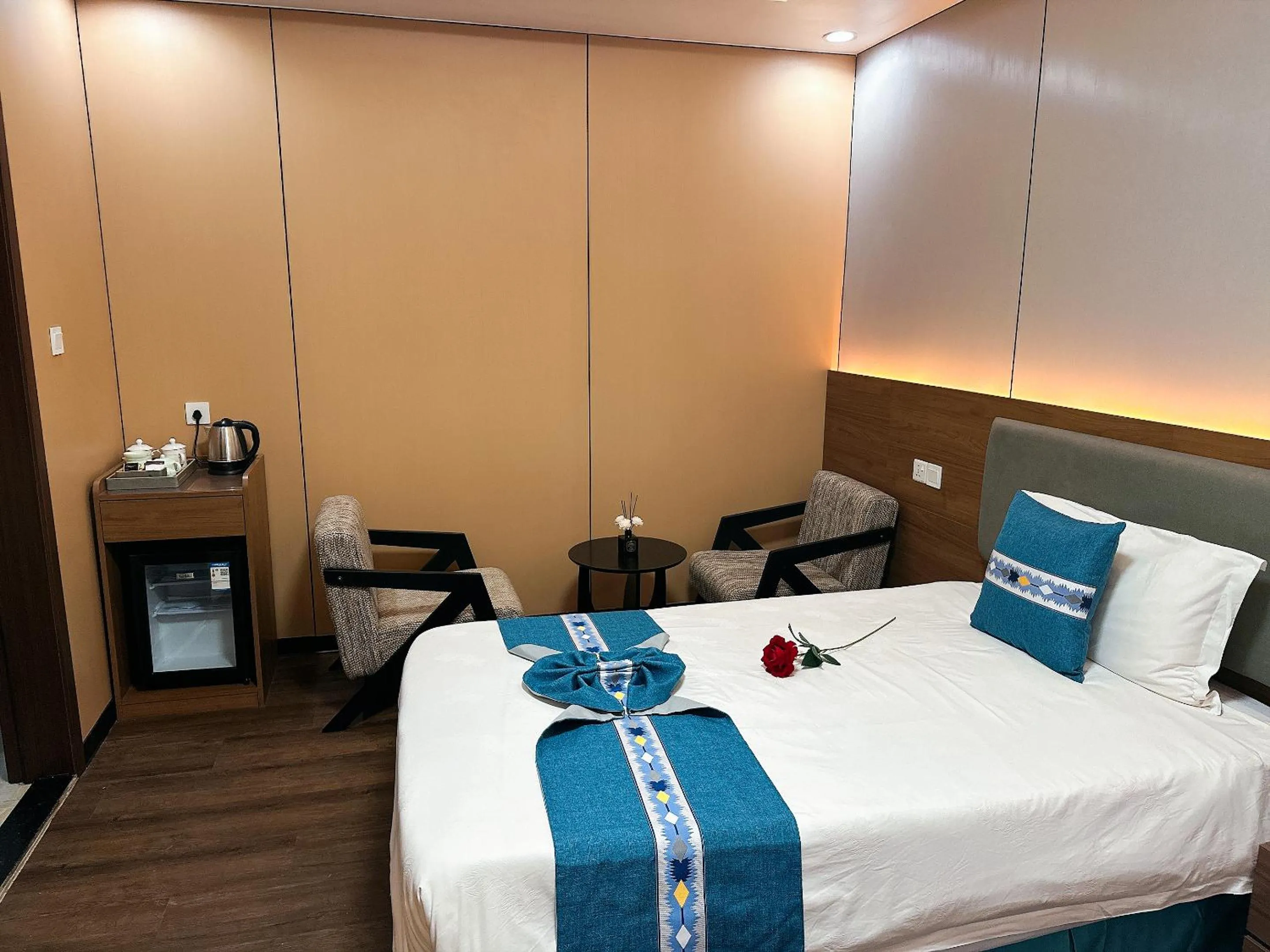 Bed in Nanjing Restaurant & Motel