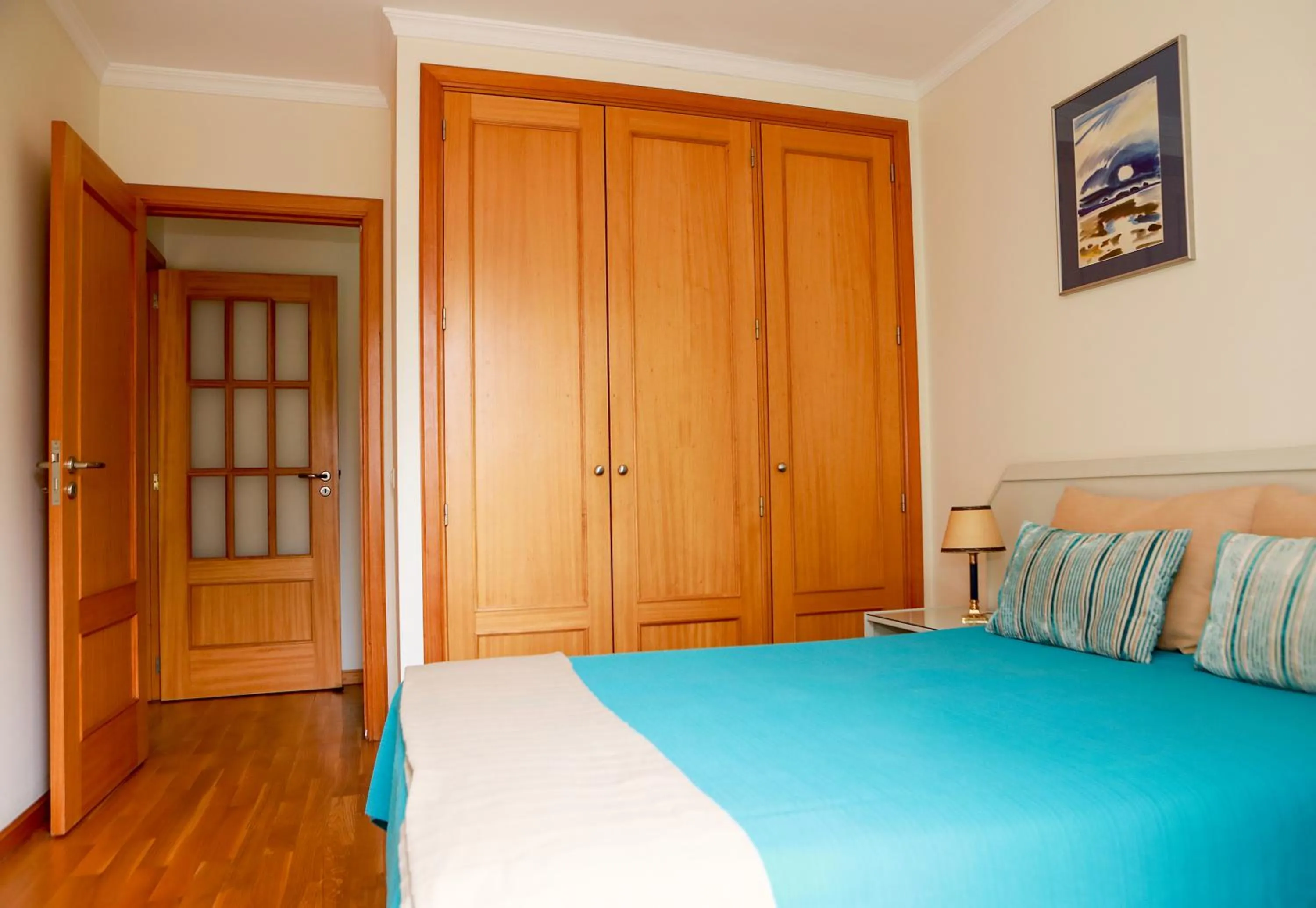 Bedroom, Bed in Apartamento Infante