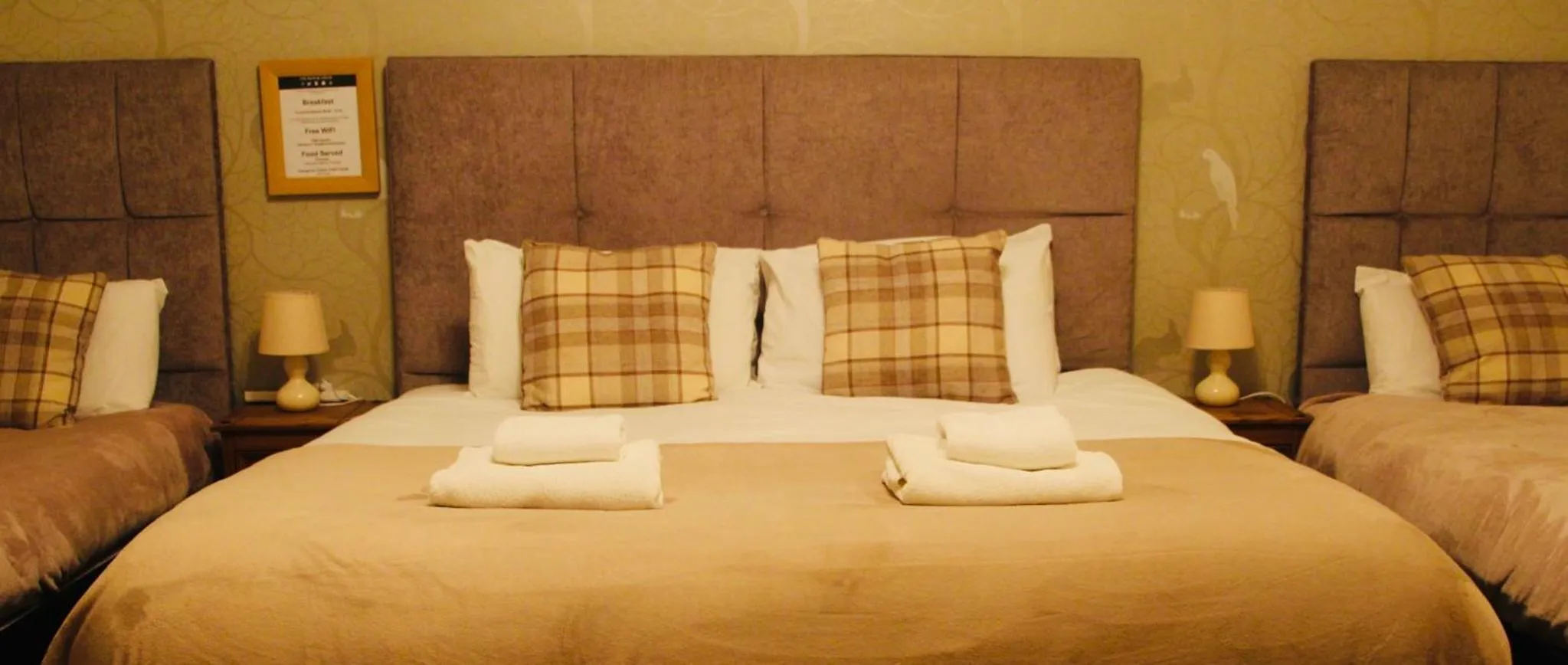 Bed in The Ham and Cheese