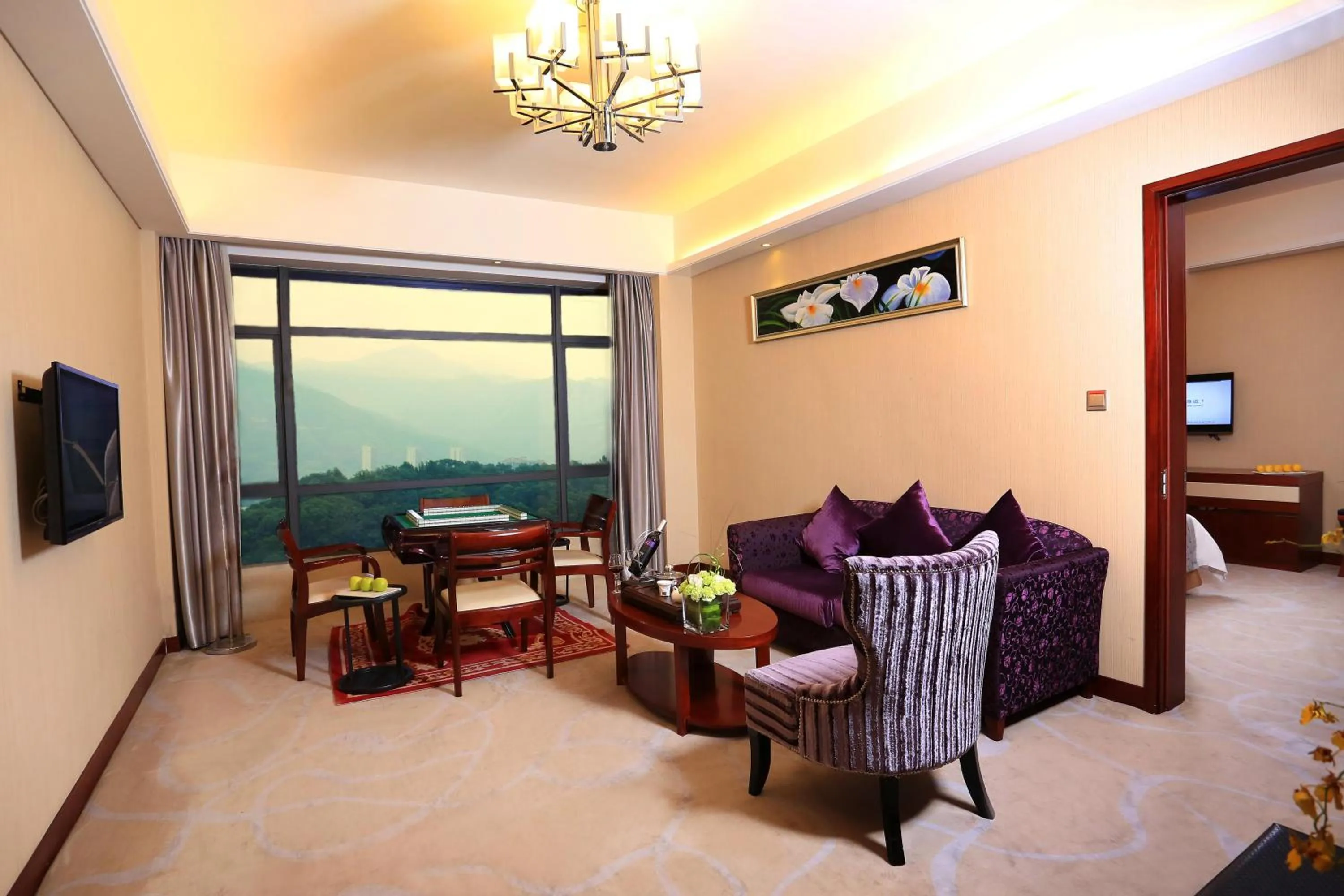 Living room in Ramada Longyan