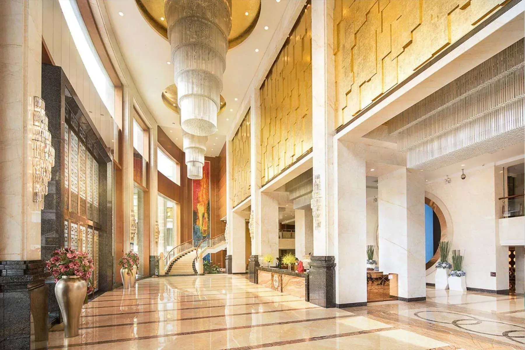 Lobby or reception, Lobby/Reception in Ramada Shenzhen Baoan