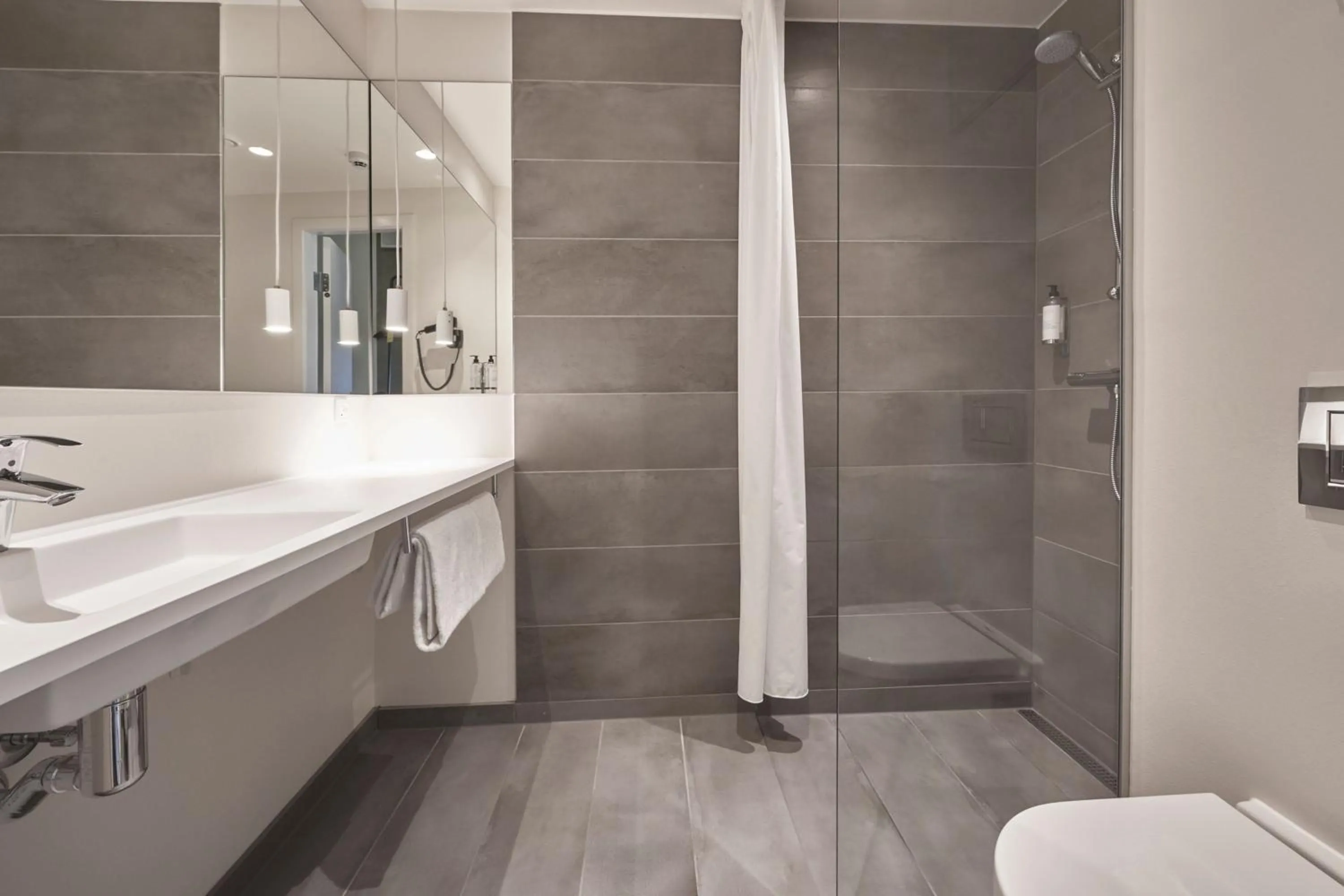 Bathroom in Four Points Flex by Sheraton Copenhagen Airport