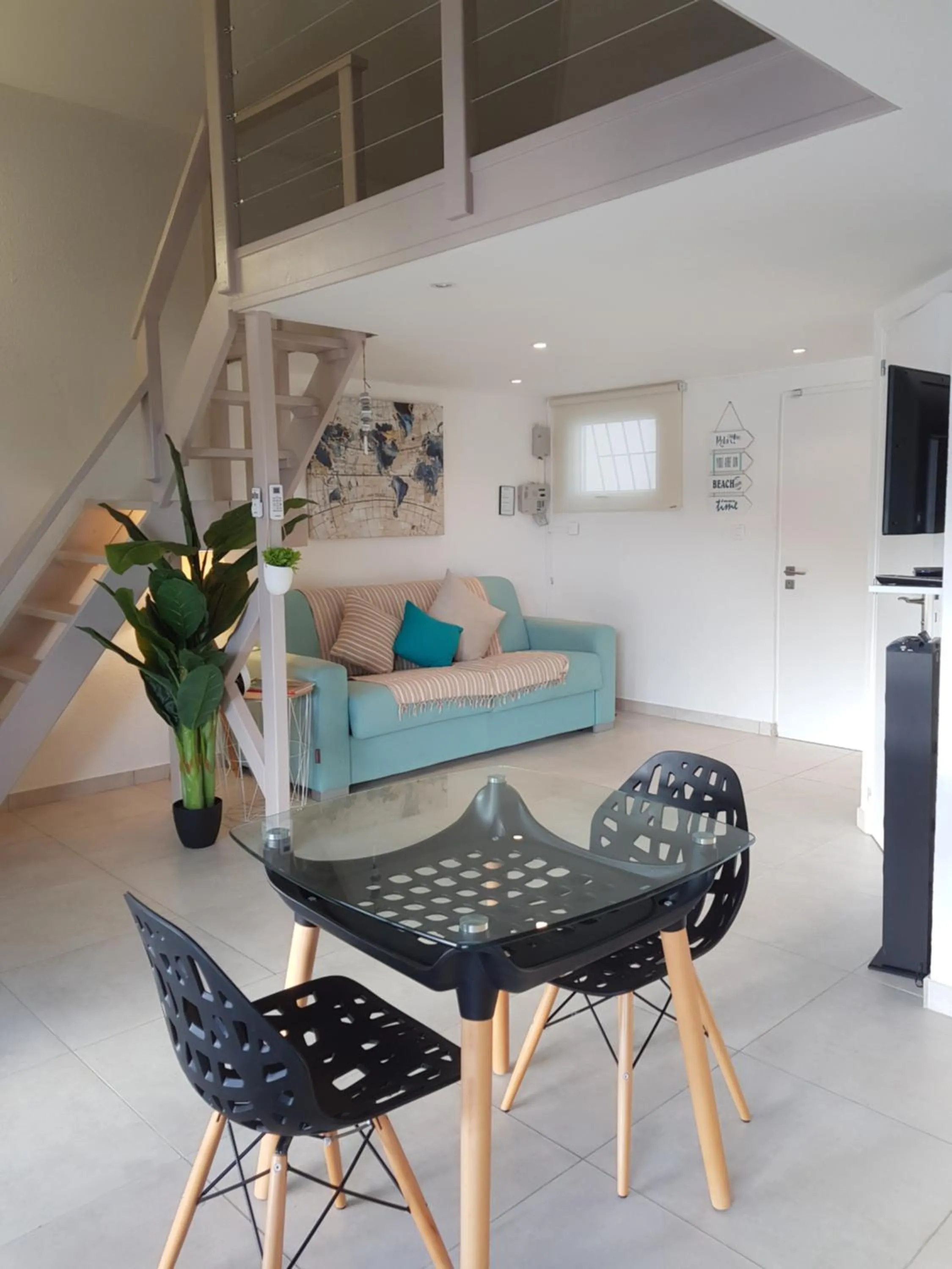 Living room in Les Balcons d'Oyster Pond